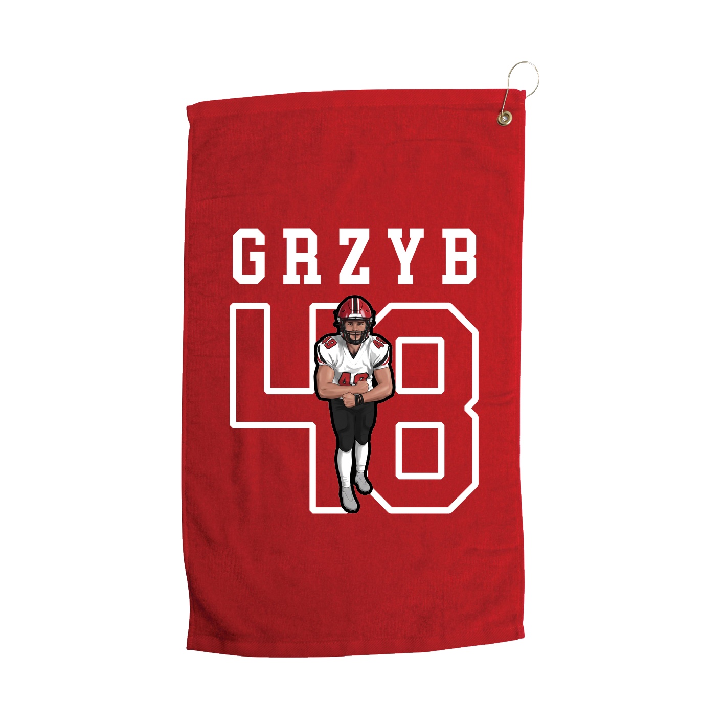 Golf Towel — Shirsey in Red