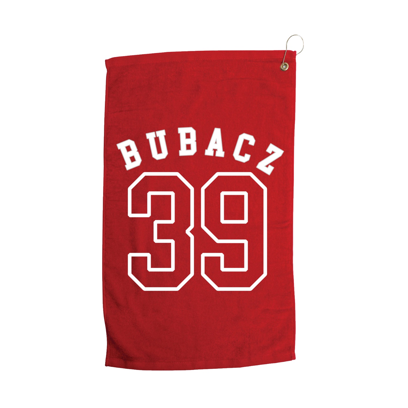 Golf Towel — Shirsey Arch in Red