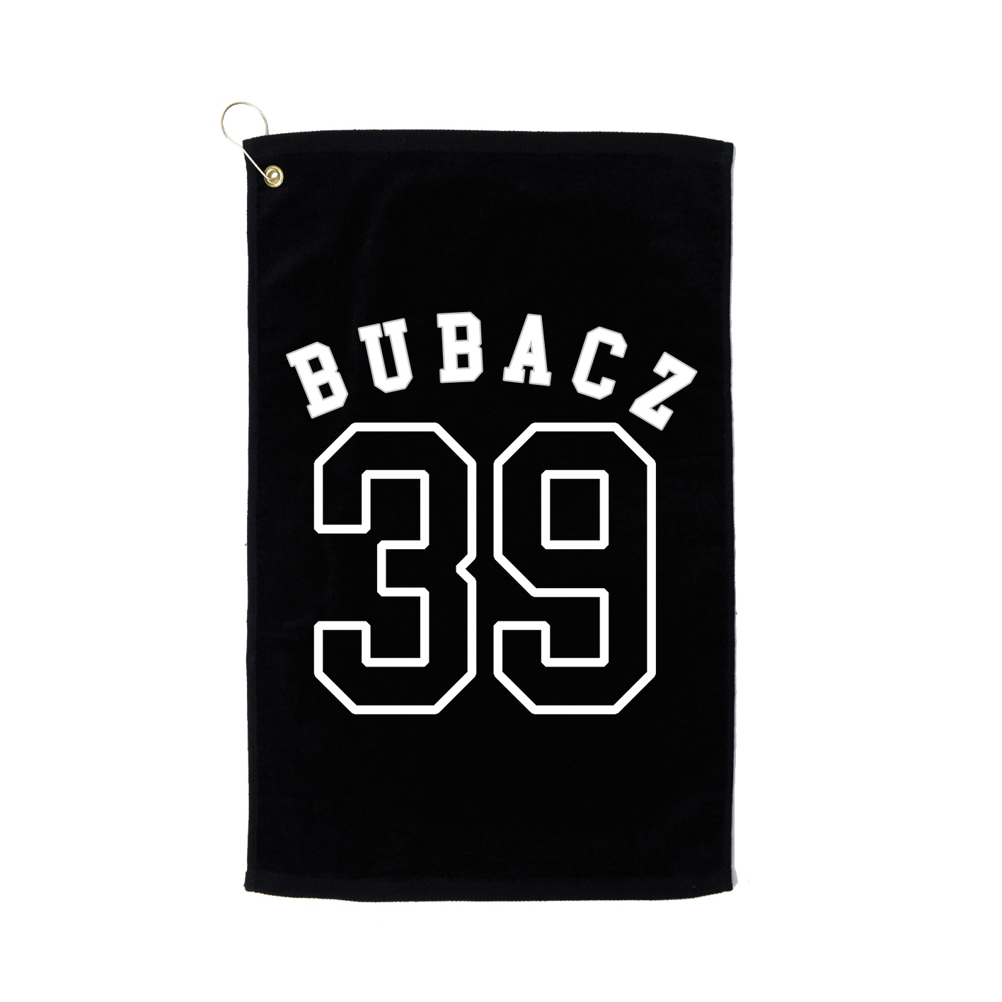 Golf Towel — Shirsey Arch in Black