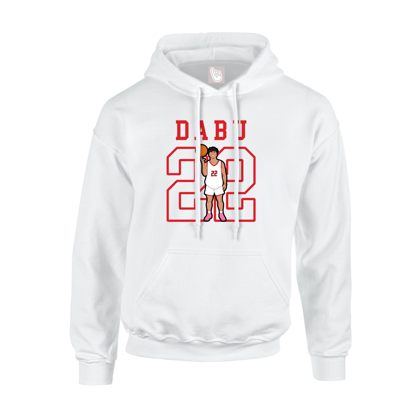 Youth Hoodie — Shirsey in White