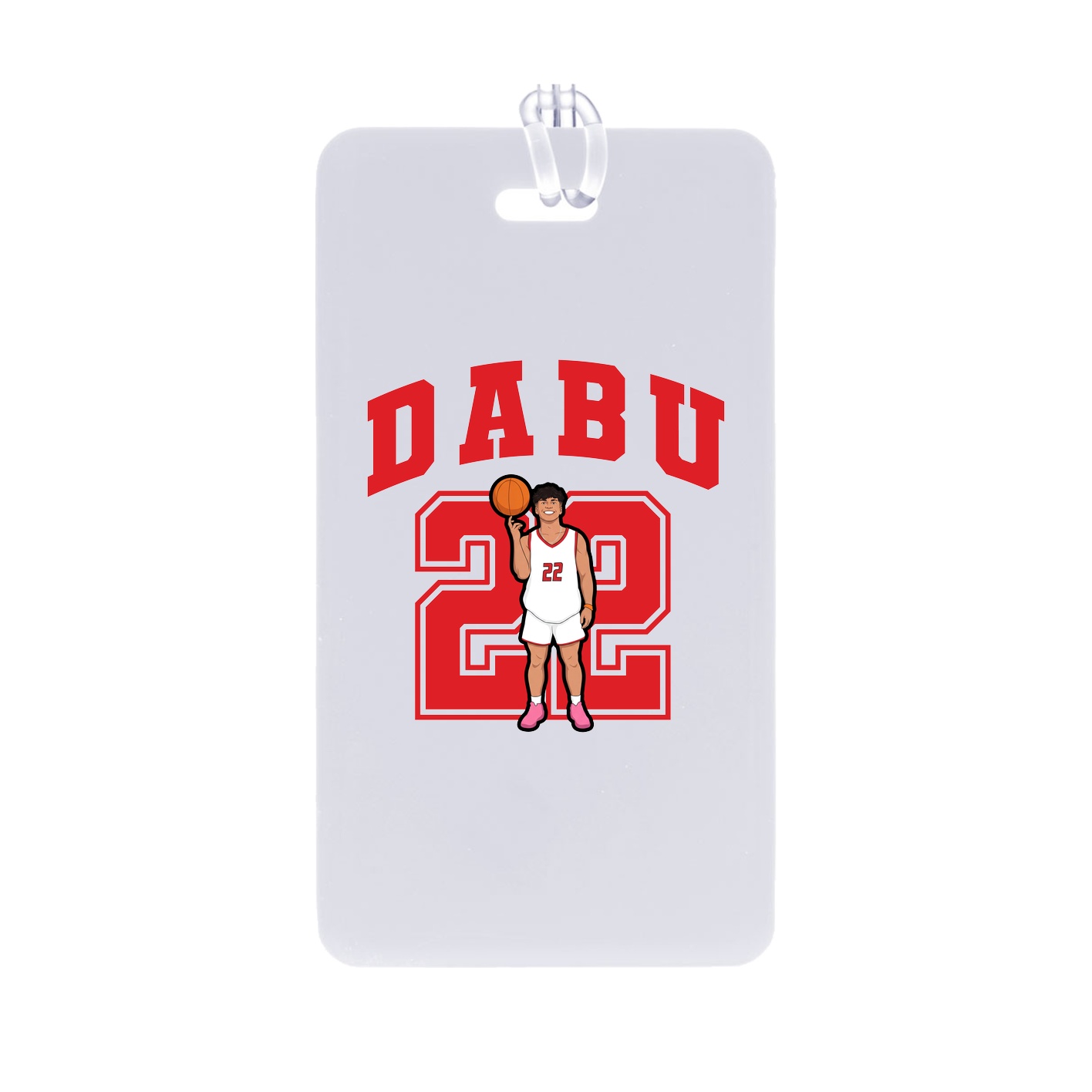 Bag Tag — Number in Classic