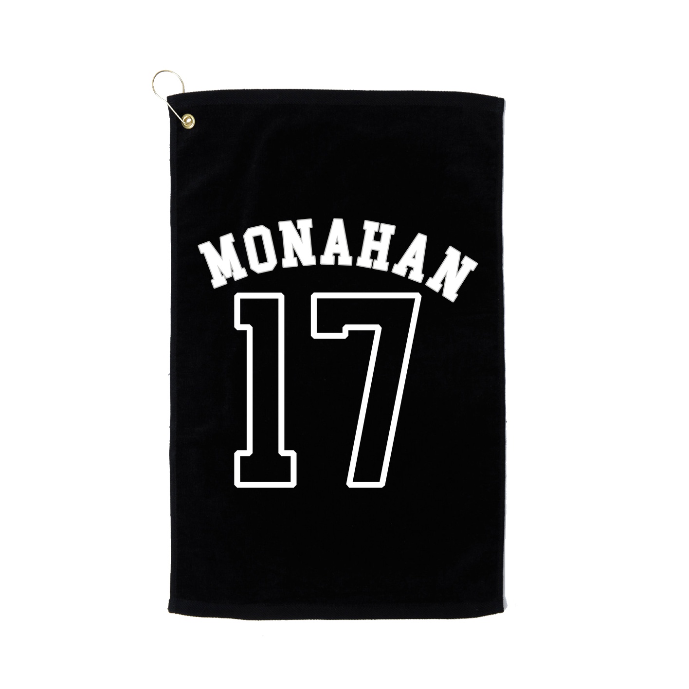 Golf Towel — Shirsey Arch in Black