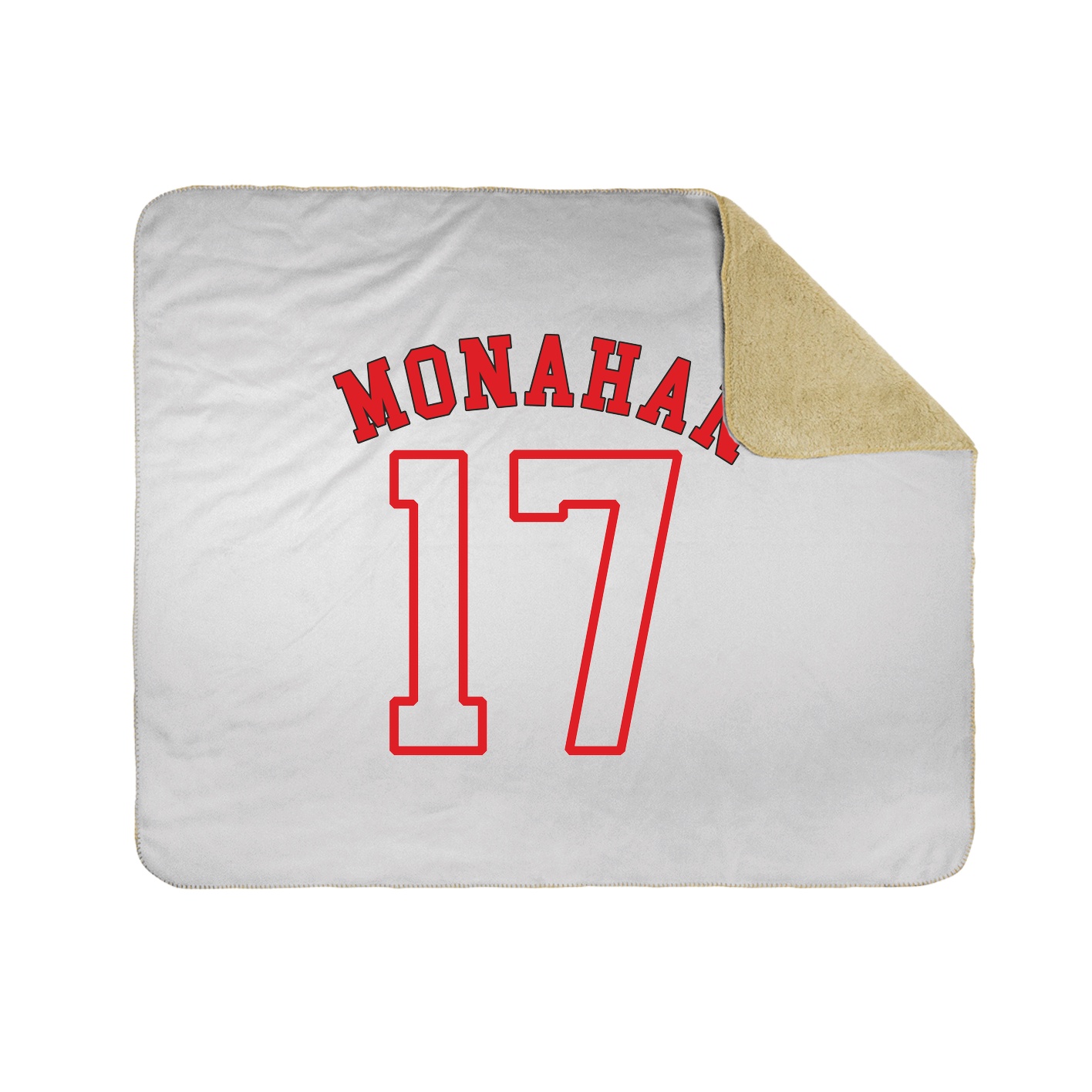 Throw Blanket — Shirsey Arch in White