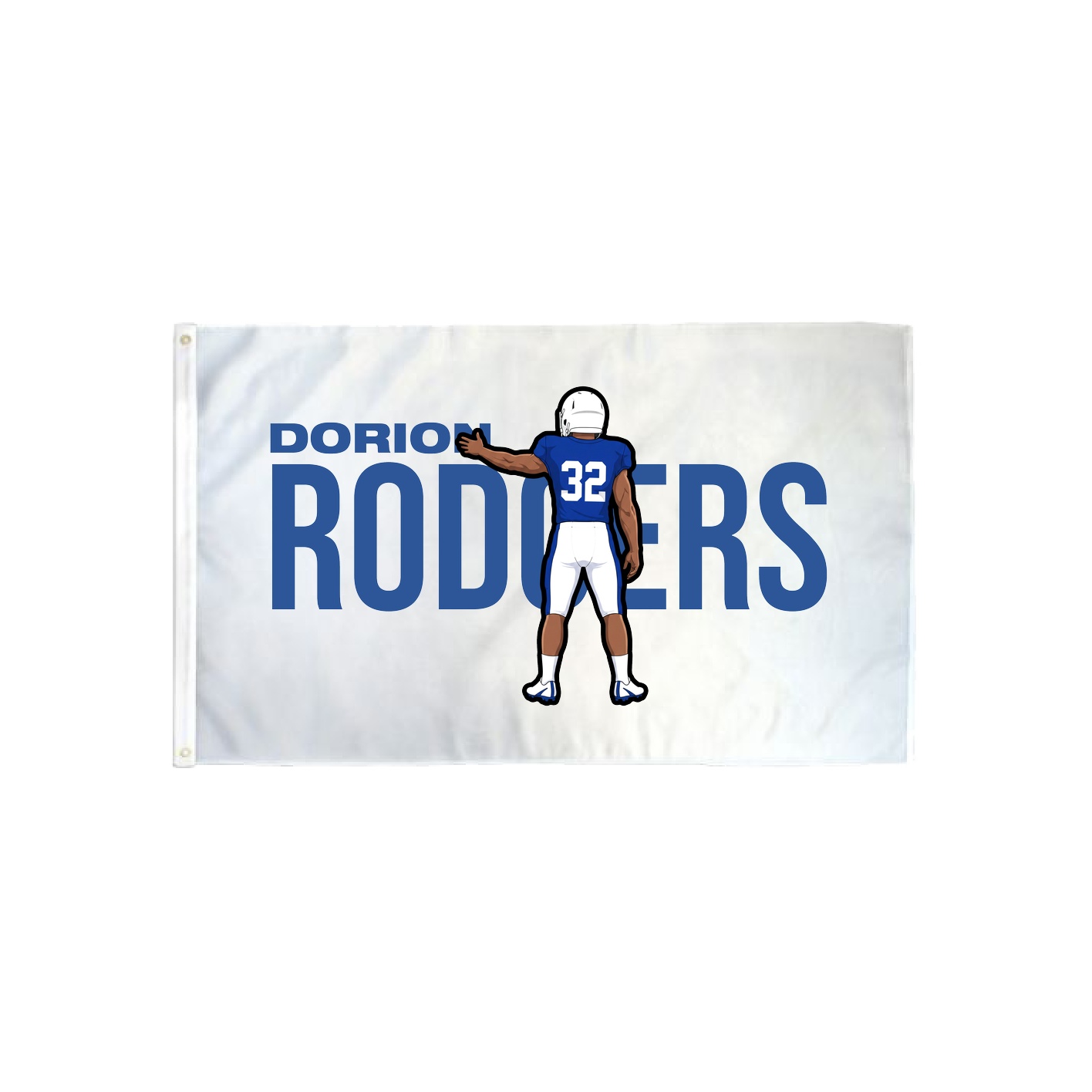 3x5 Flag — Player Name in Classic