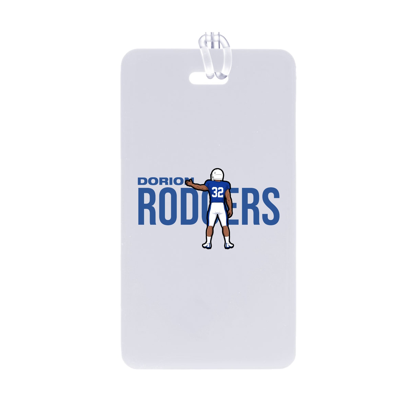 Bag Tag — Player Name in Classic