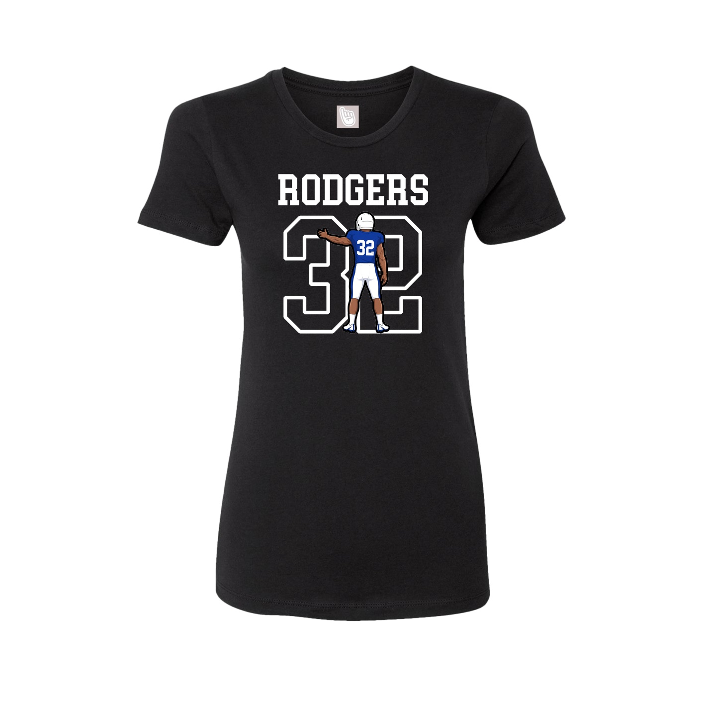 Fitted Women's Tee — Shirsey in Black