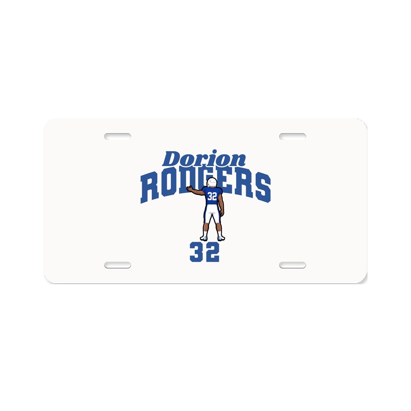 License Plate — Signature Arch in Classic