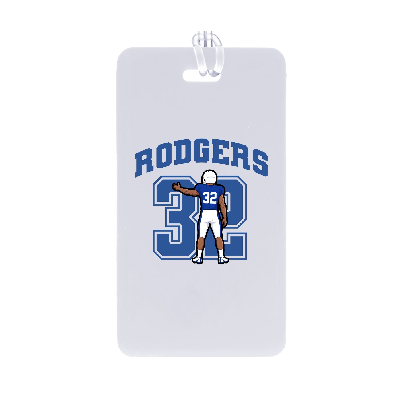 Bag Tag — Number in Classic