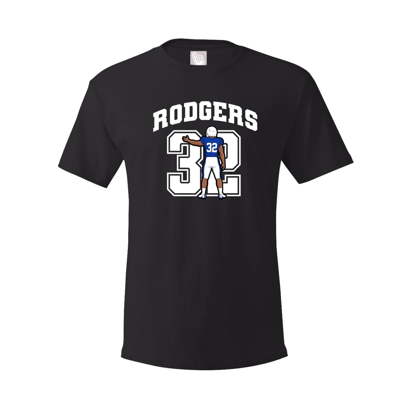 Youth Tee — Number in Black
