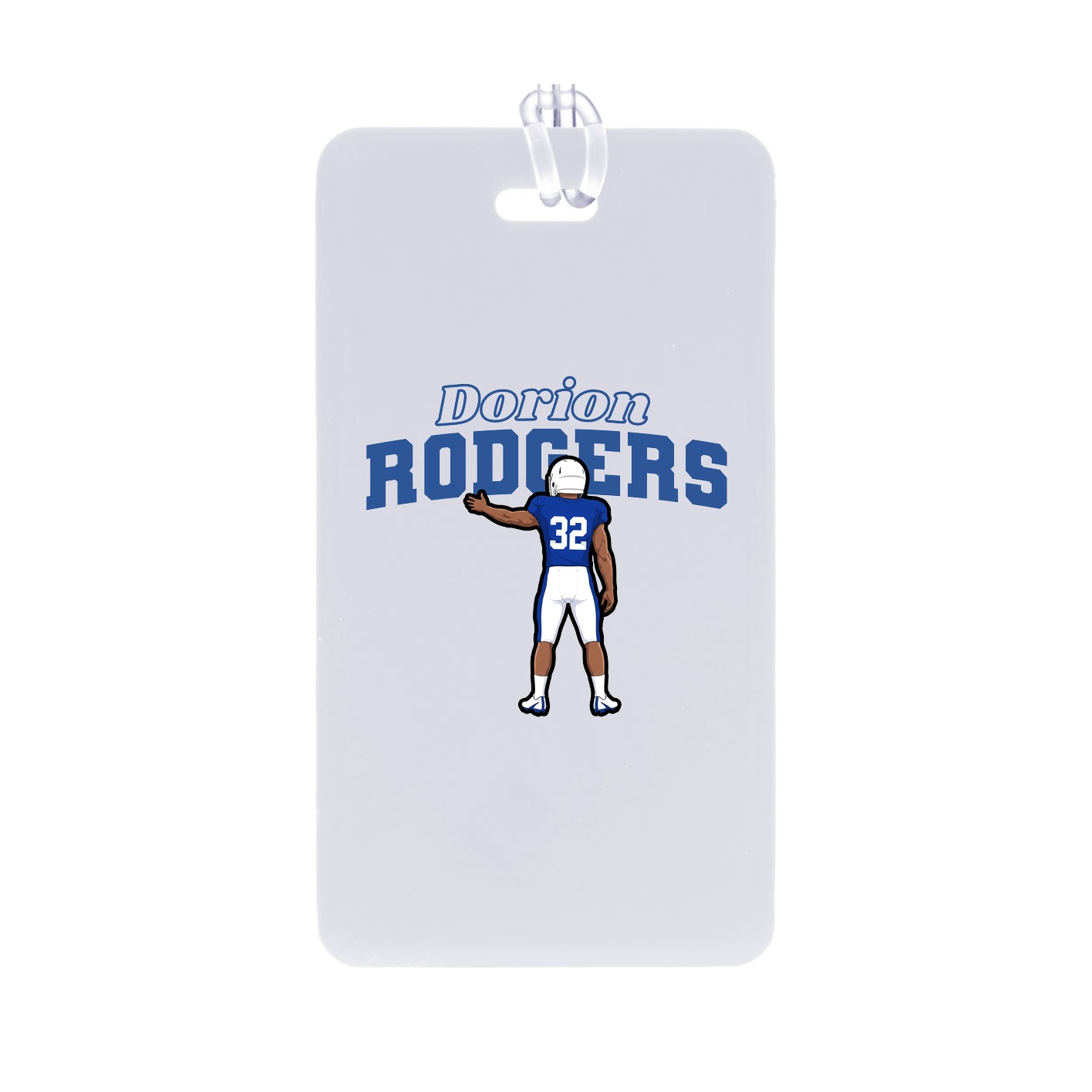 Bag Tag — Name Arch in Classic