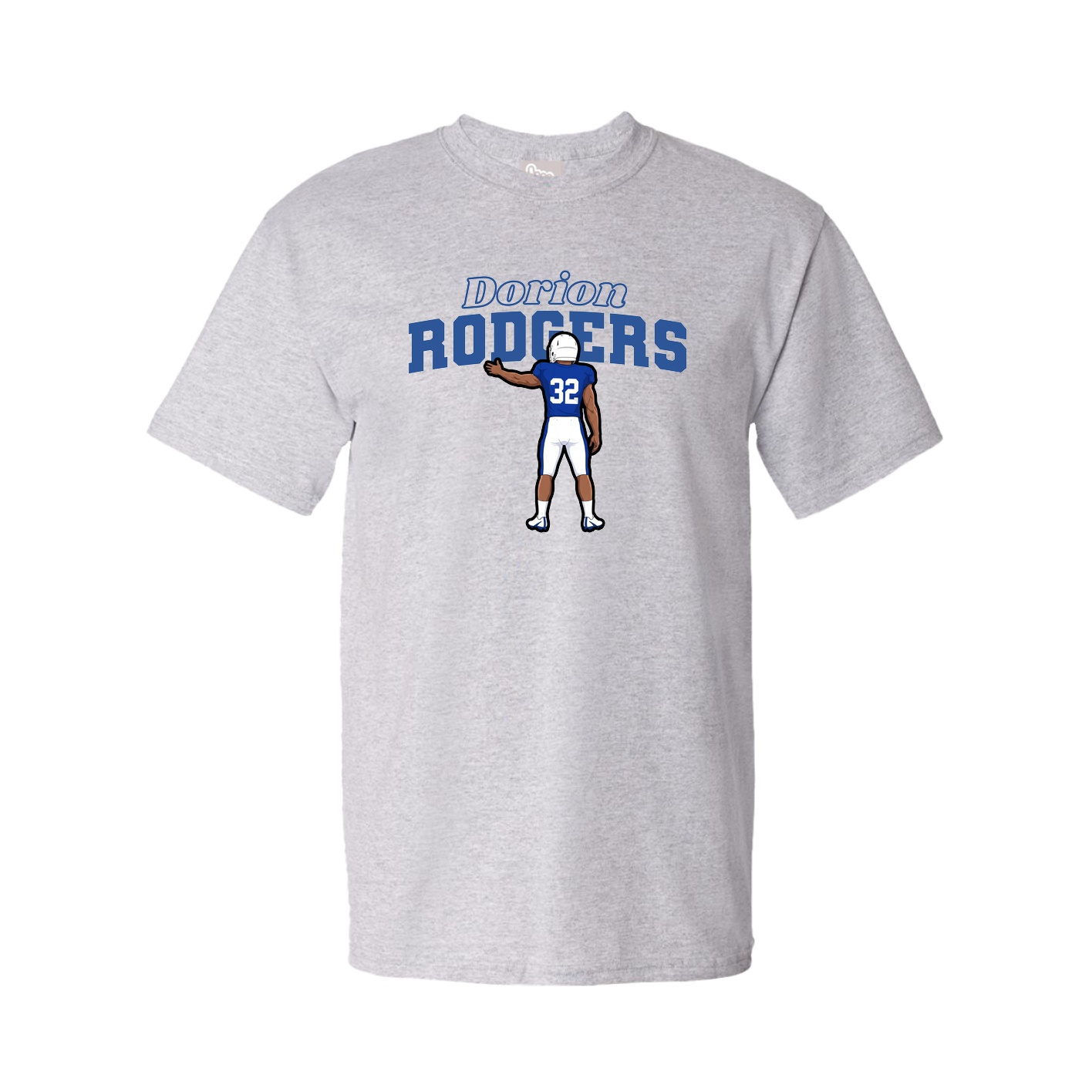 Tee — Name Arch in Grey