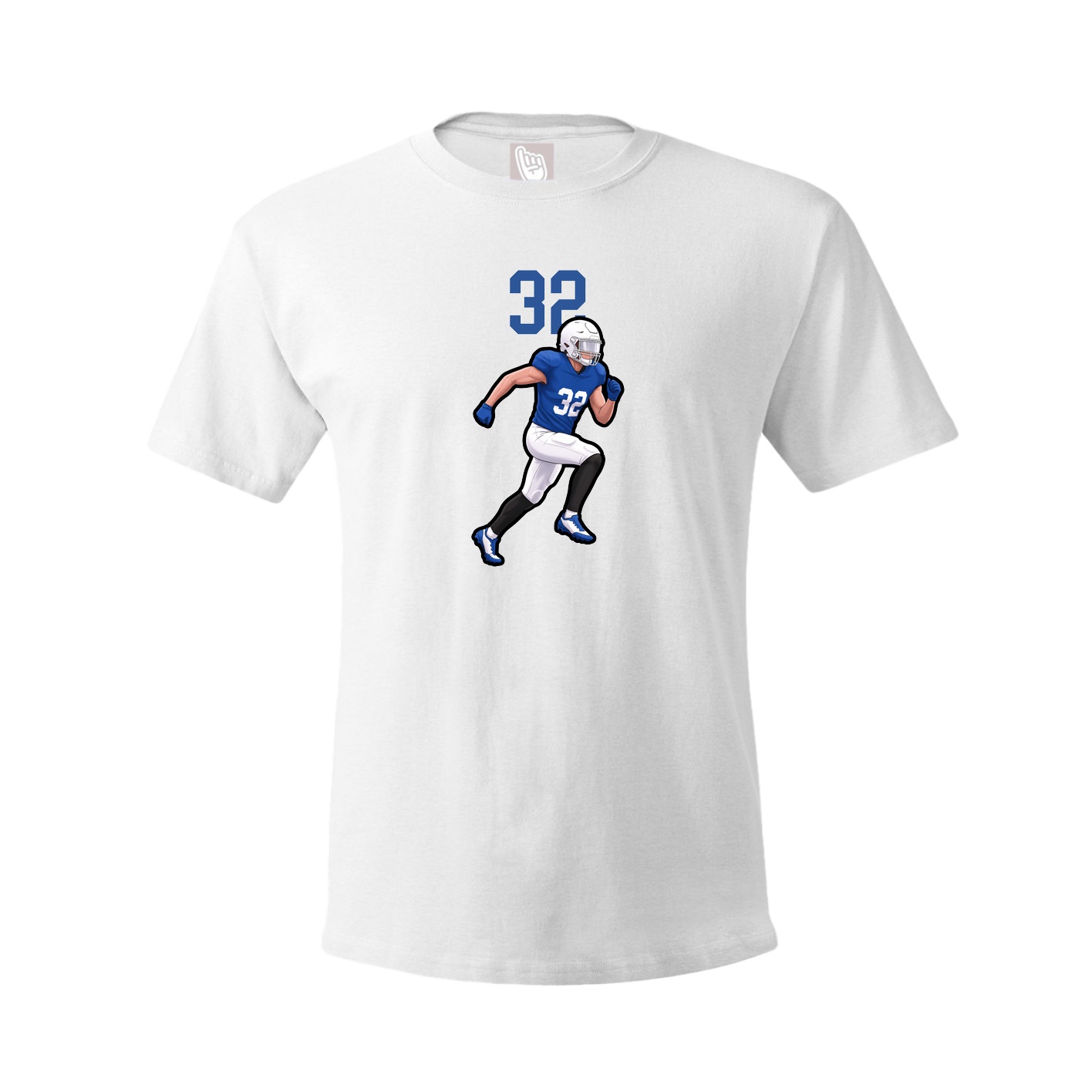 Tee — Number Top in White