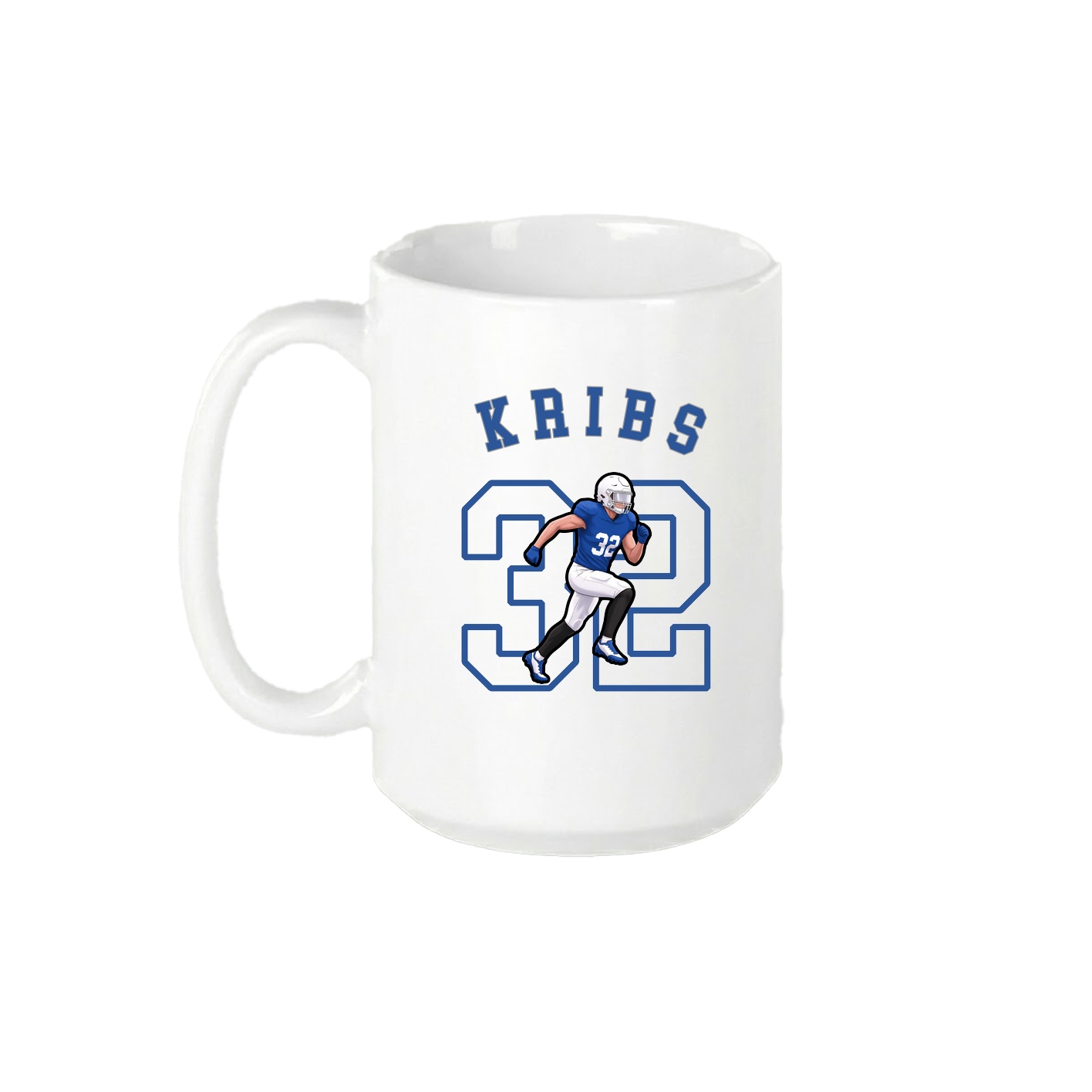 15oz Coffee Mug — Shirsey Arch in White
