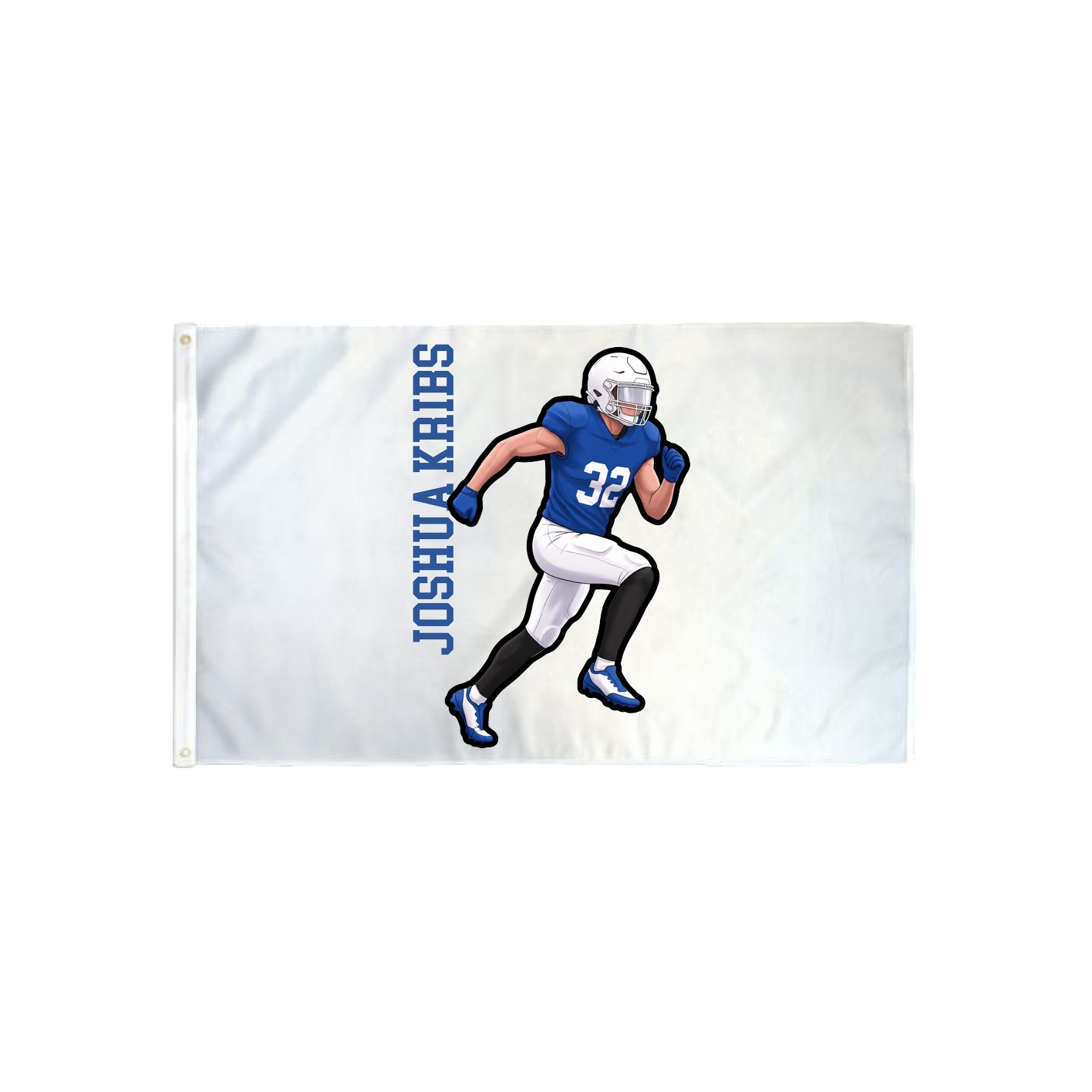 3x5 Flag — Name Vertical in Classic