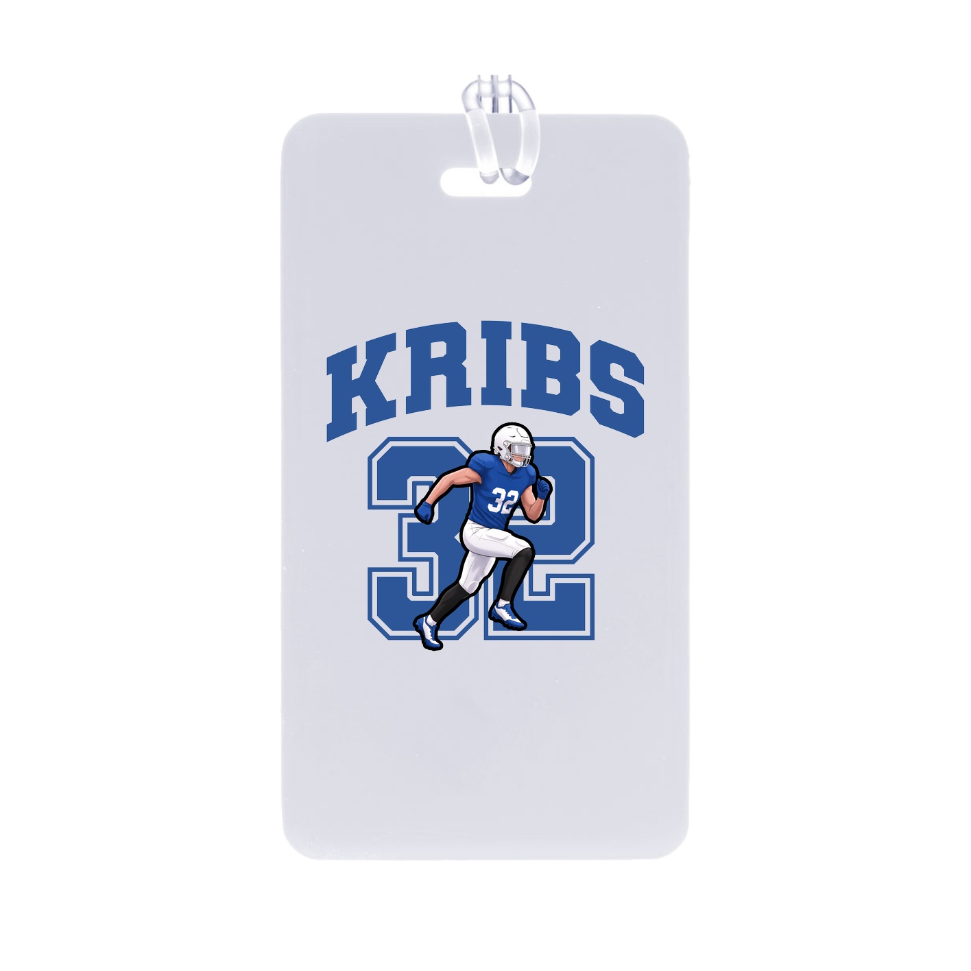 Bag Tag — Number in Classic