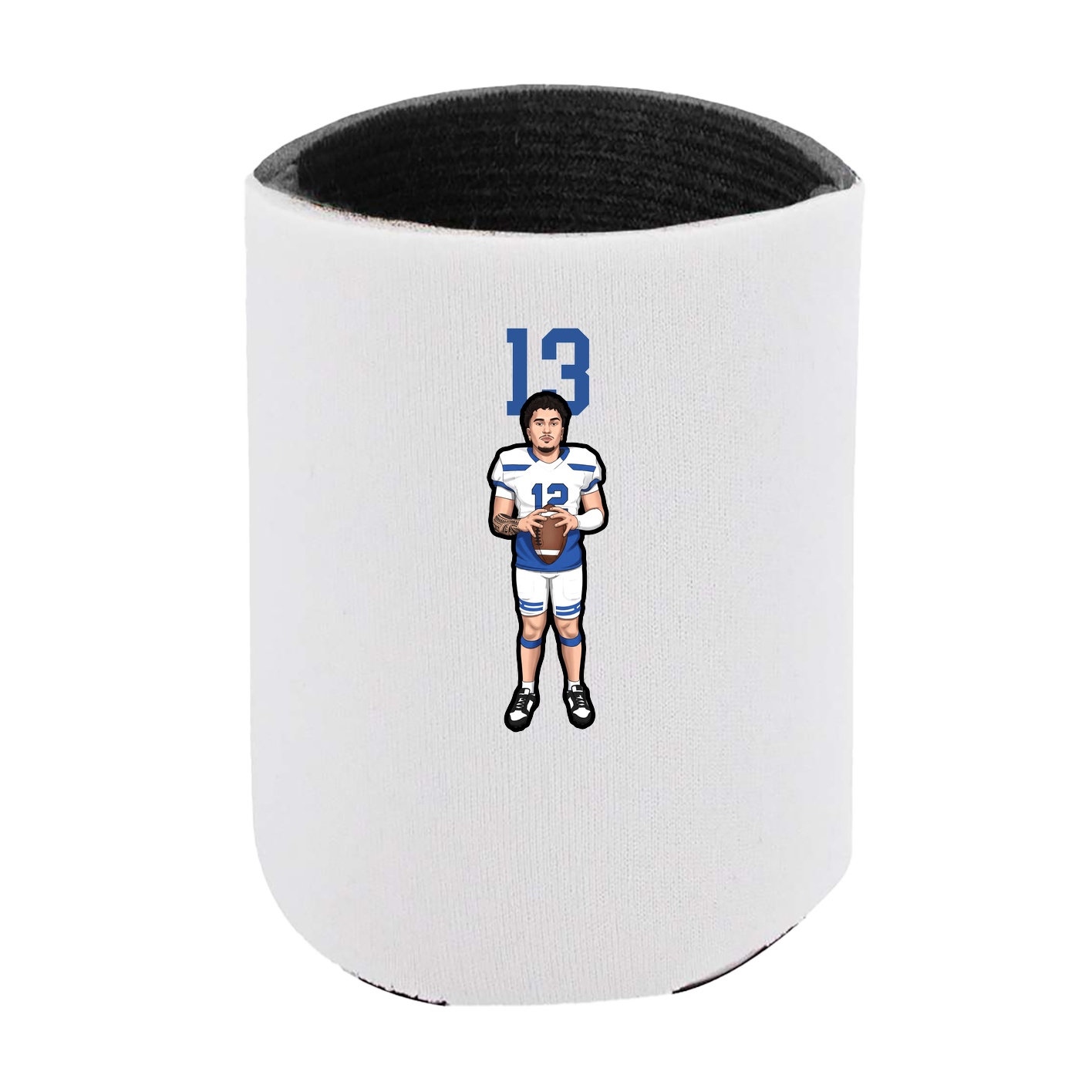 Can Holder — Number Top in White