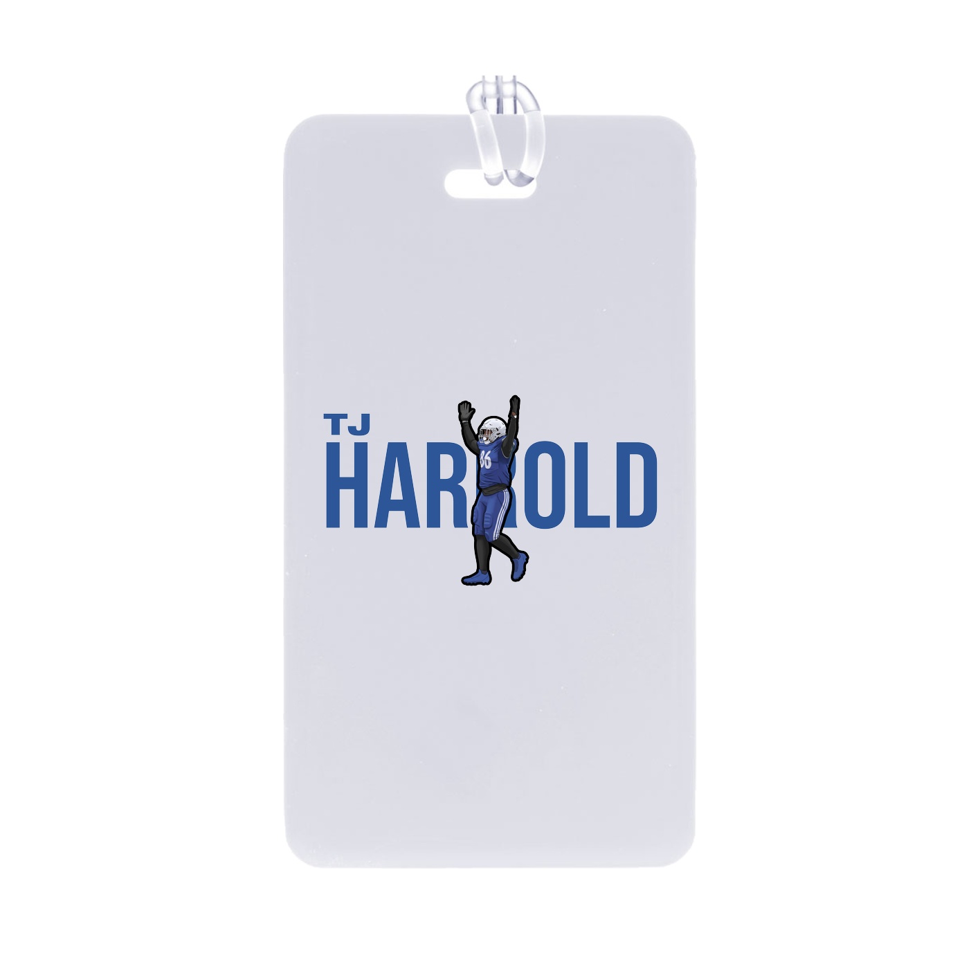 Bag Tag — Player Name in Classic
