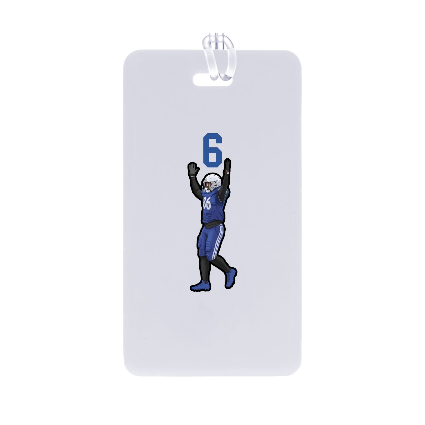Bag Tag — Number Top in Classic