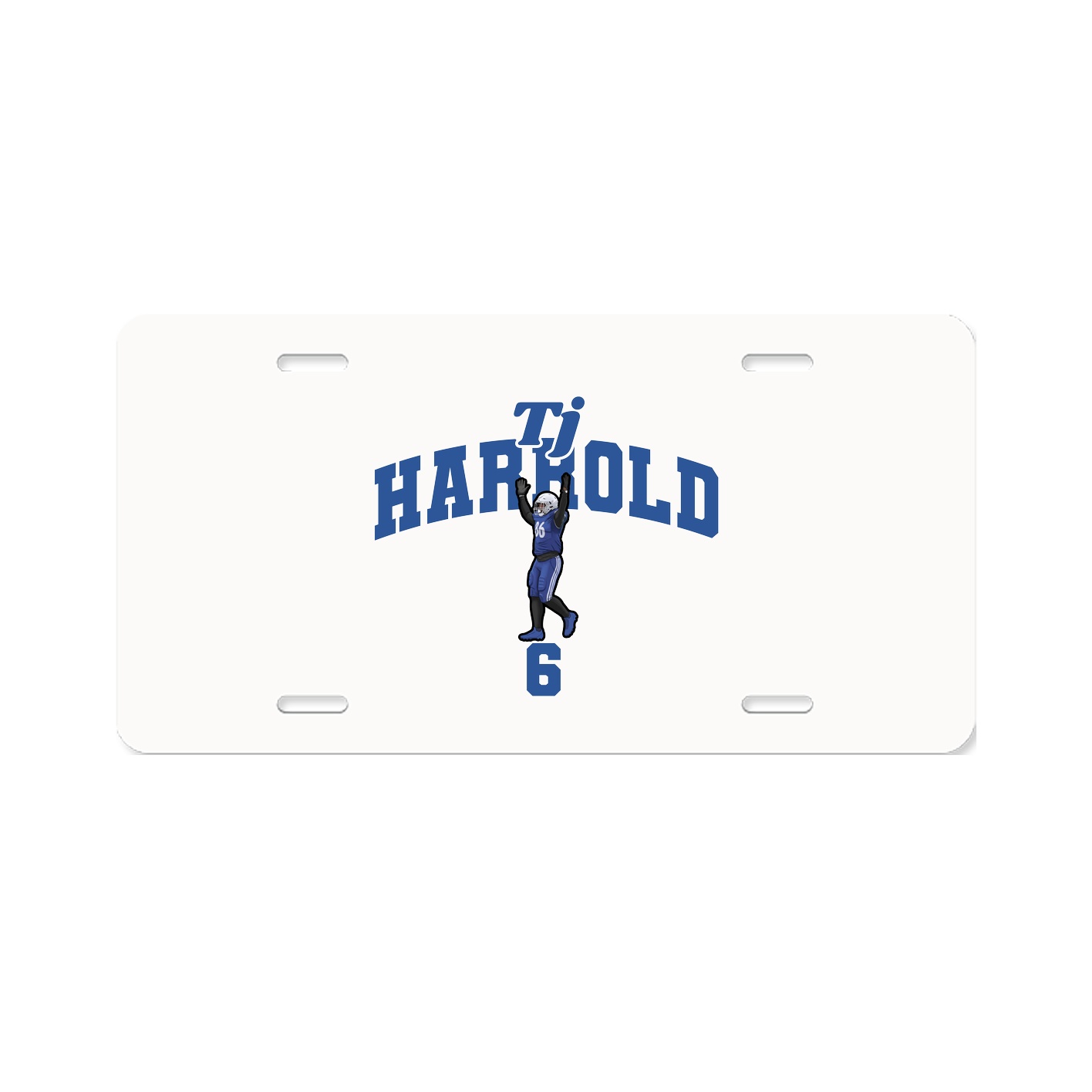 License Plate — Signature Arch in Classic