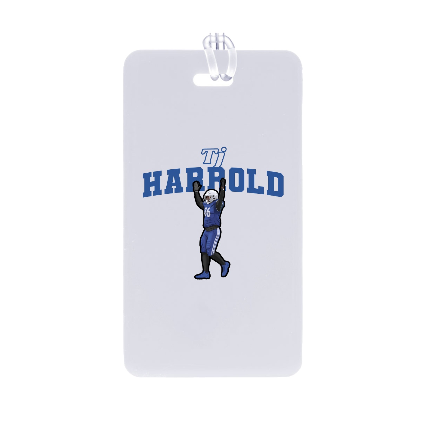 Bag Tag — Name Arch in Classic