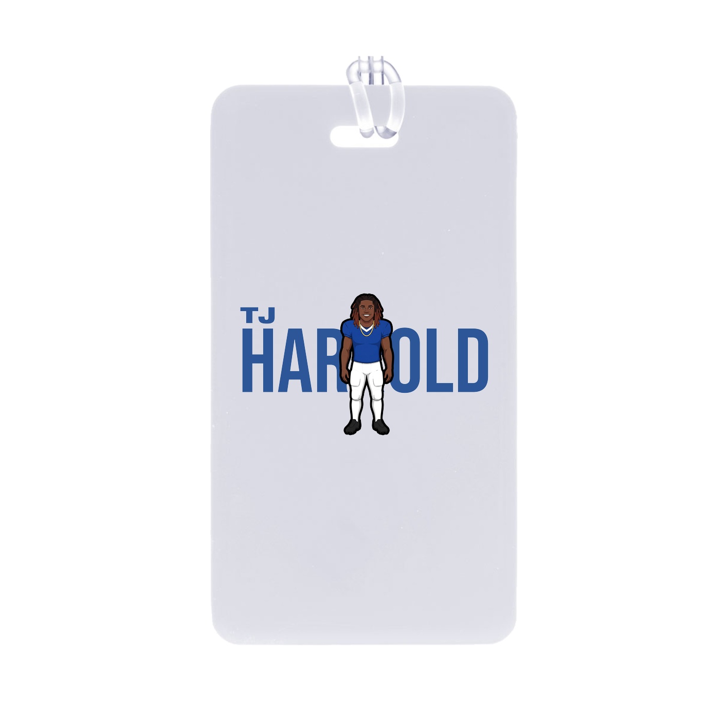 Bag Tag — Player Name in Classic