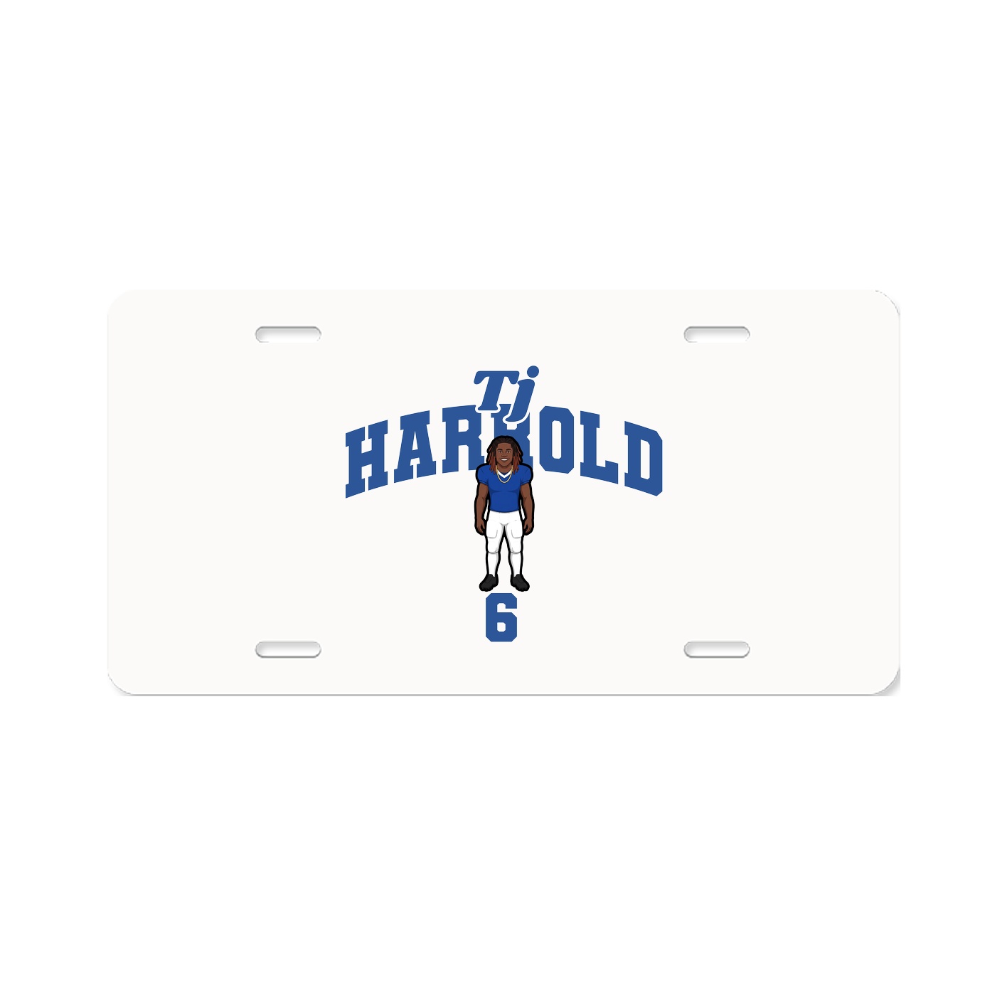 License Plate — Signature Arch in Classic