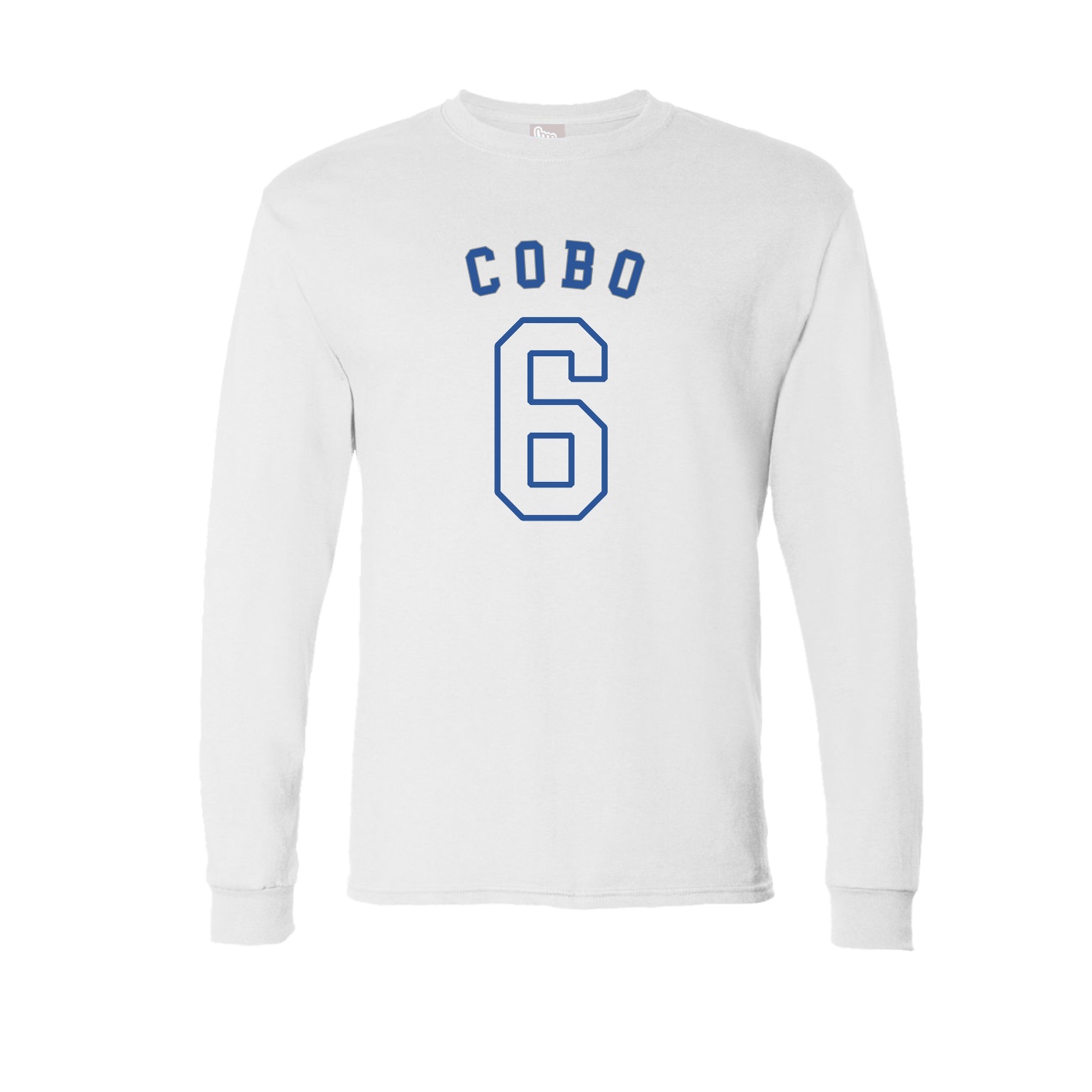 Long Sleeve Tee — Shirsey Arch in White