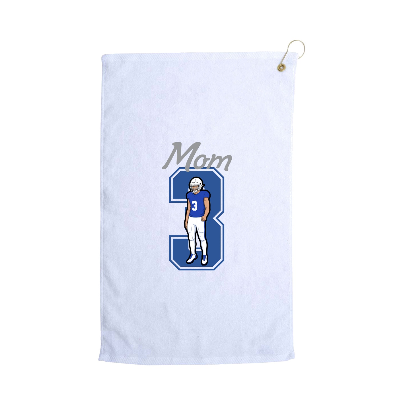 Golf Towel — Mothers Day Shirsey in White