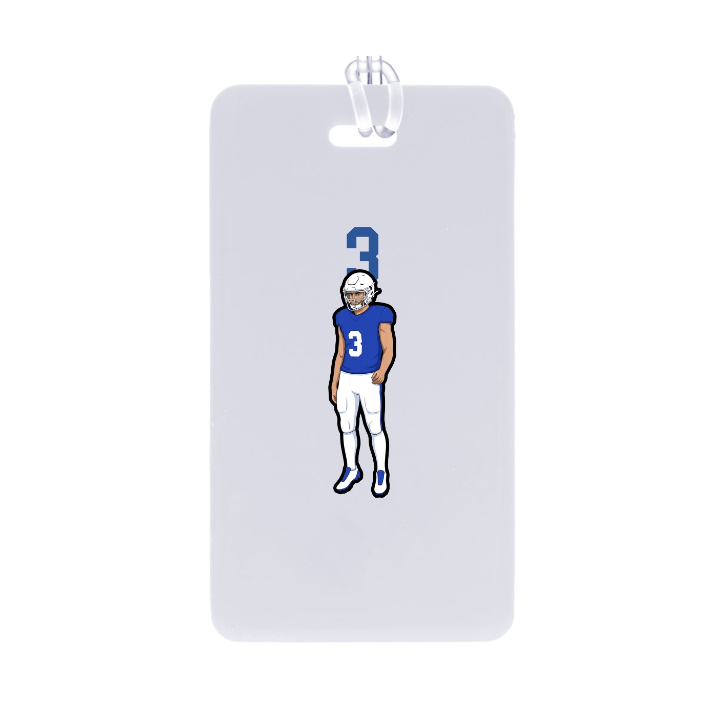 Bag Tag — Number Top in Classic
