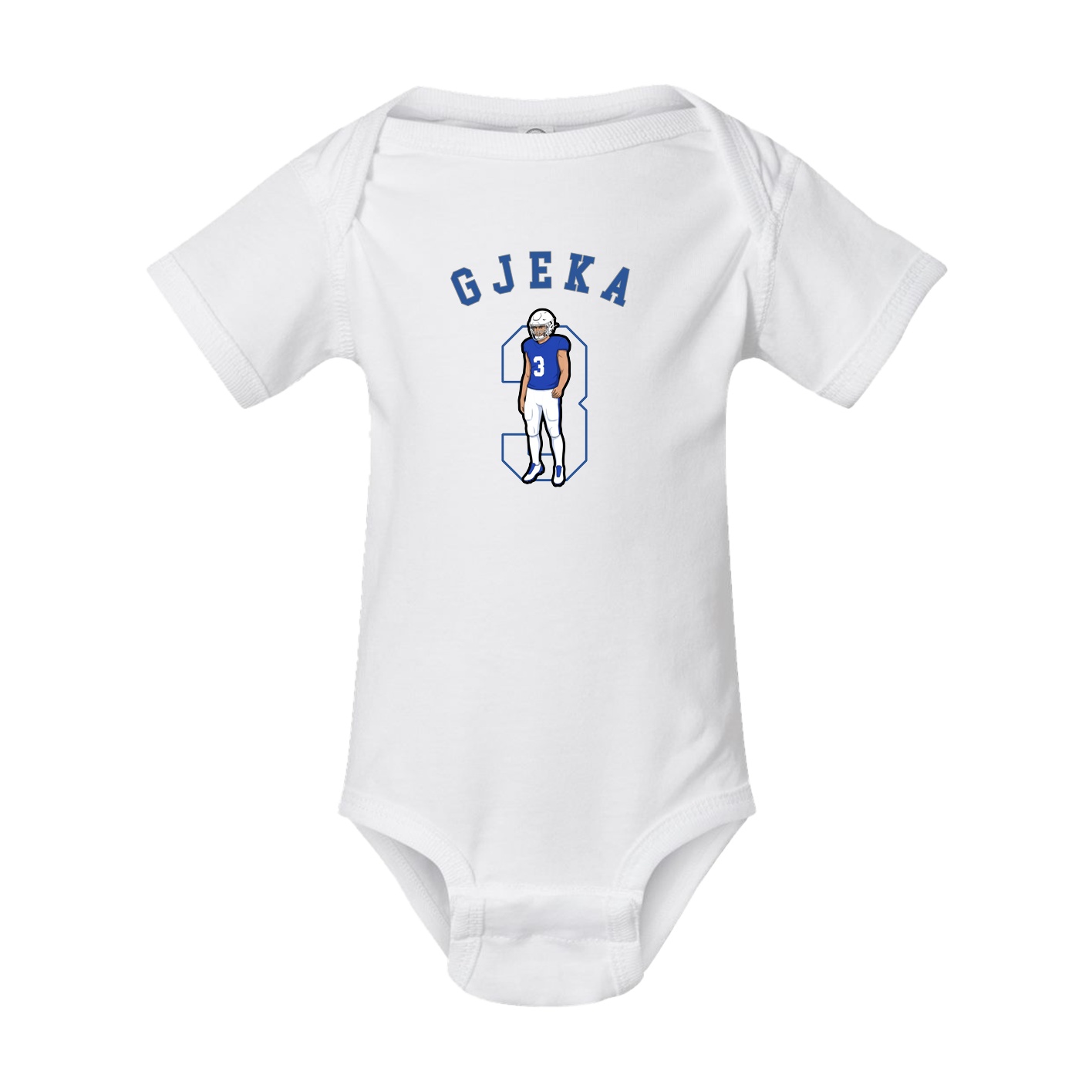 Baby Onesie — Shirsey Arch in White