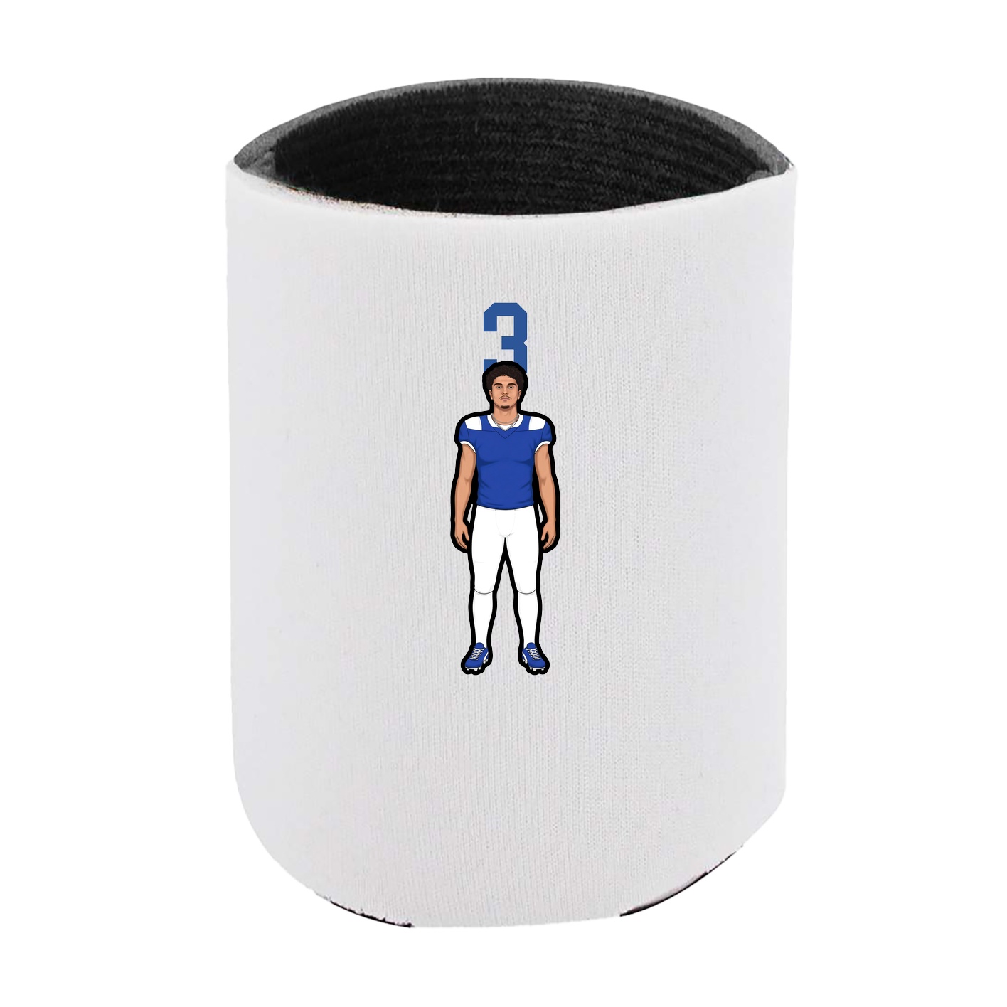 Can Holder — Number Top in White