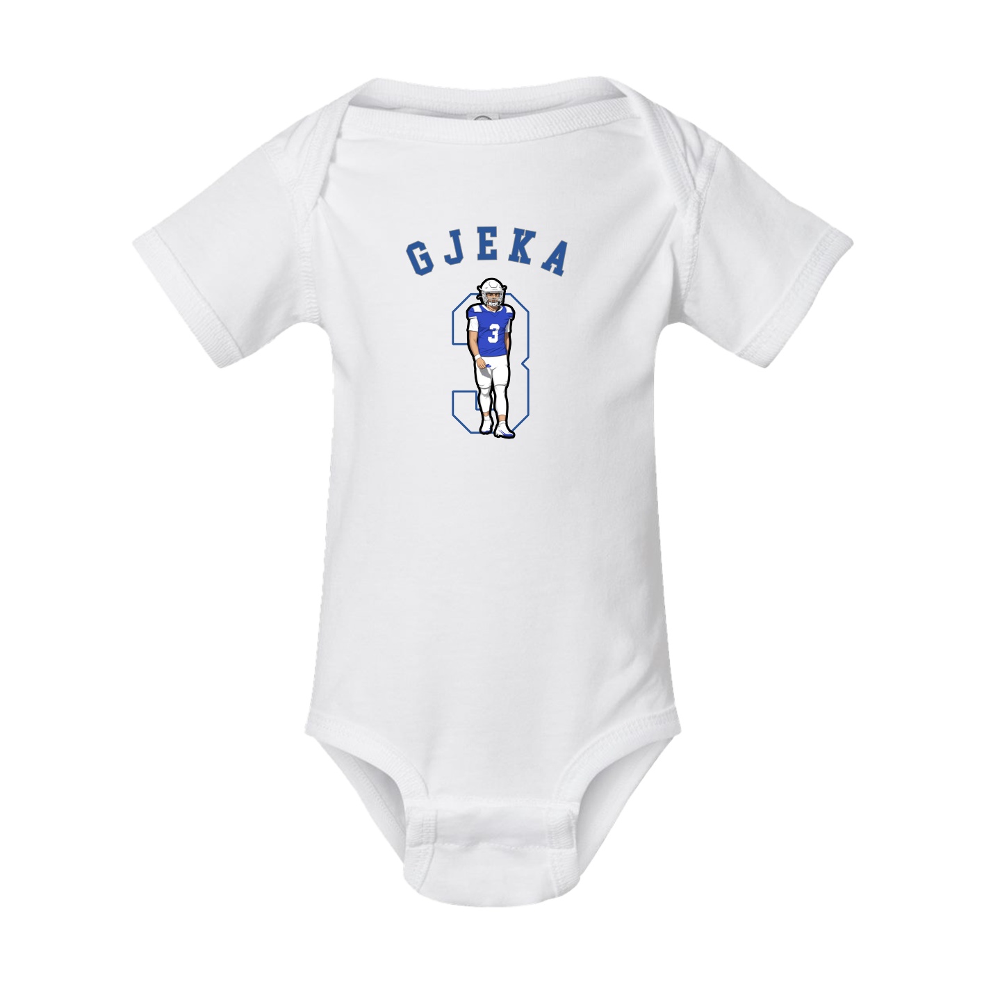 Baby Onesie — Shirsey Arch in White