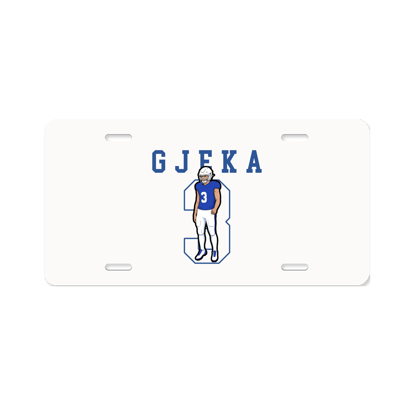 License Plate — Shirsey in Classic