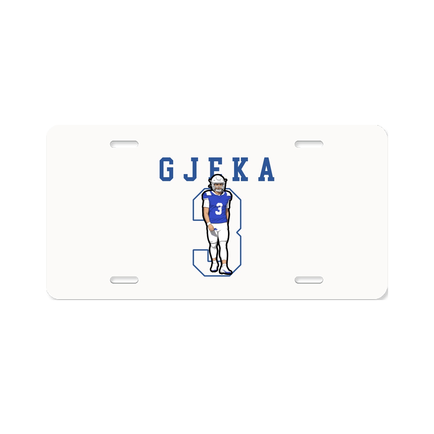 License Plate — Shirsey in Classic