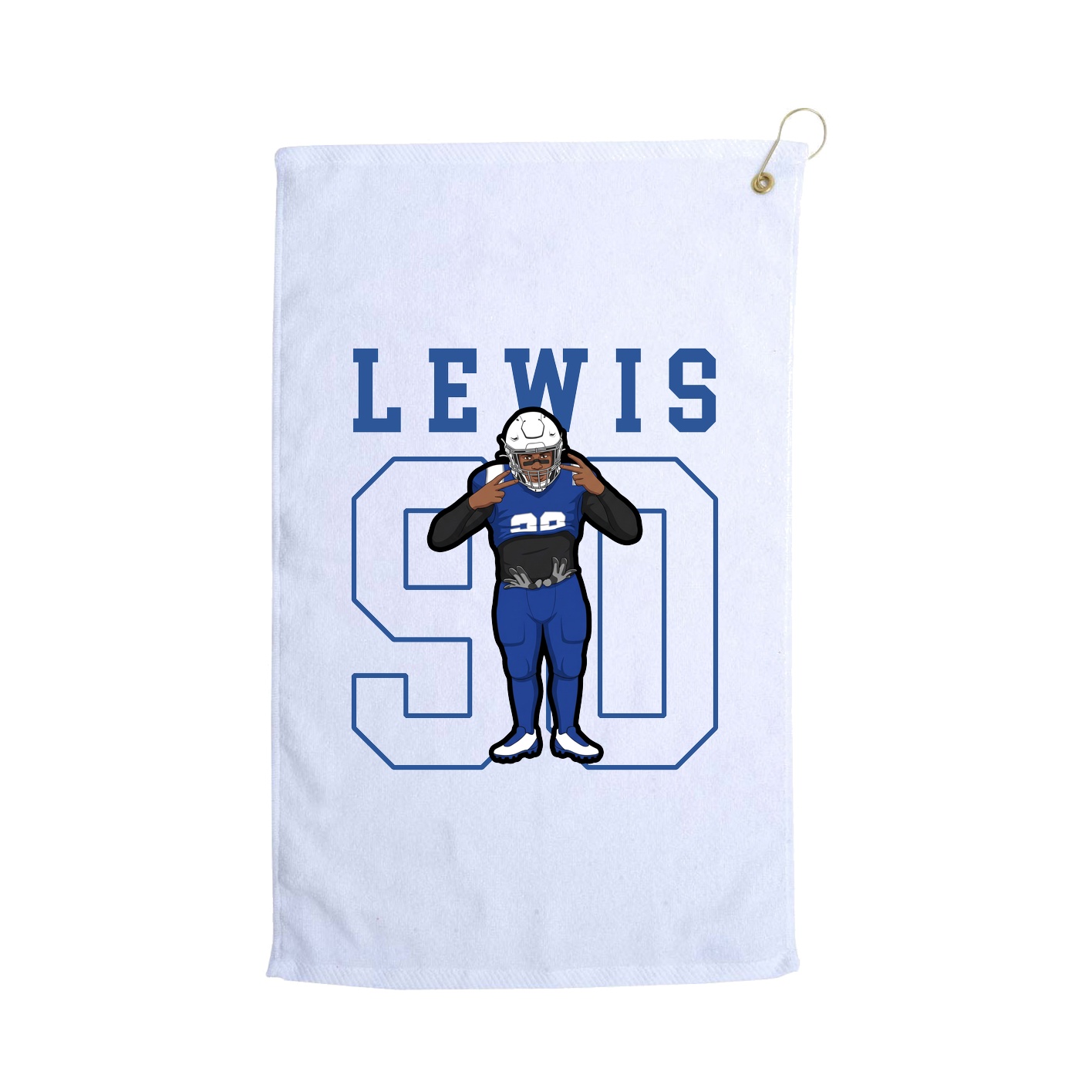 Golf Towel — Shirsey in White