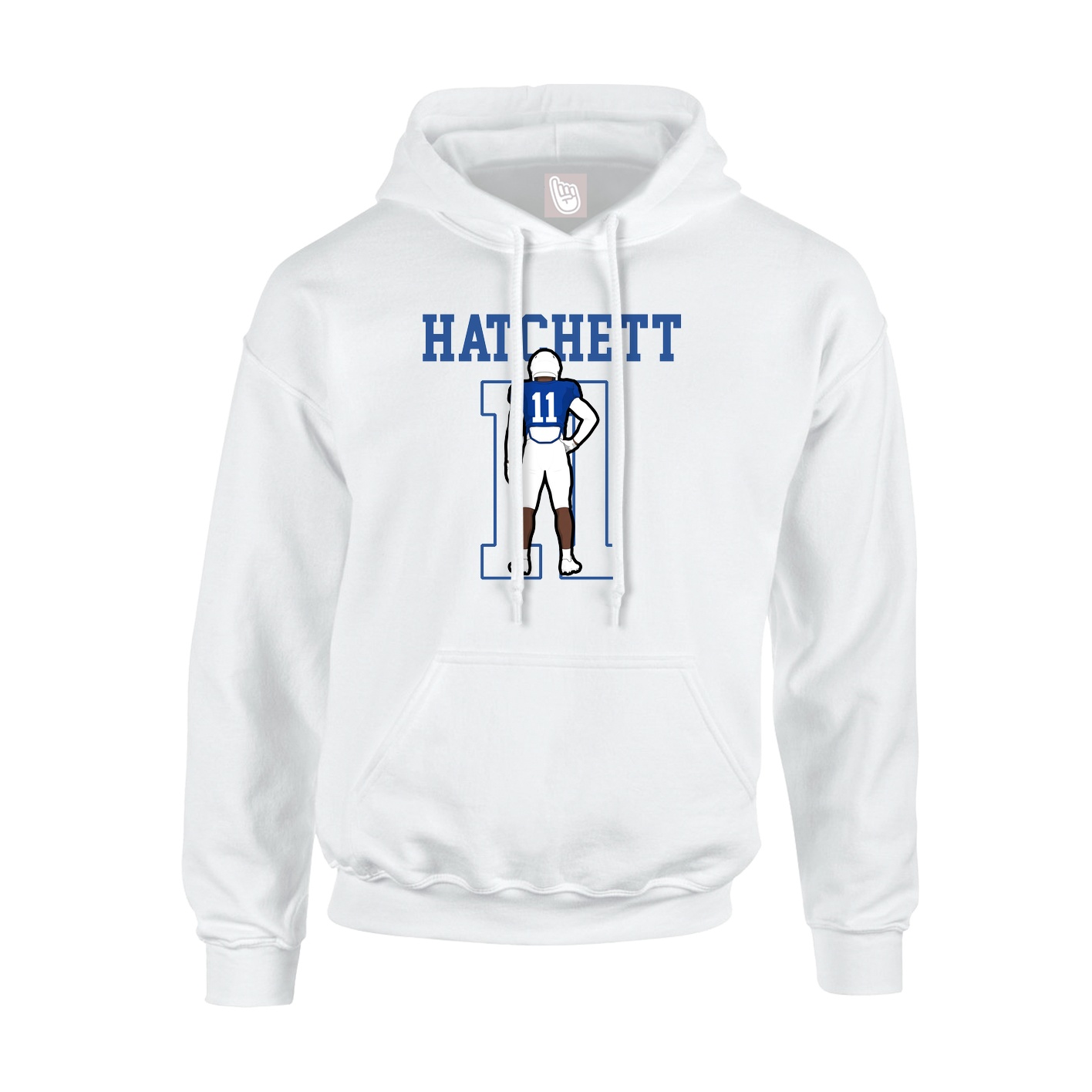 Hoodie — Shirsey in White
