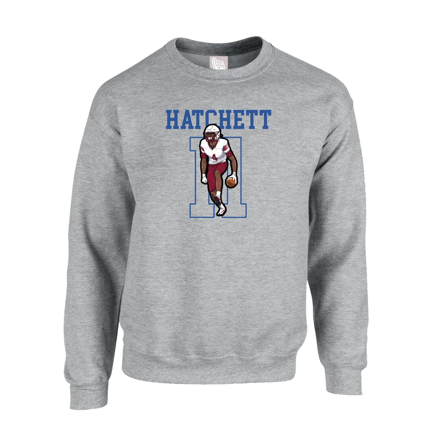 Fleece Crew — Shirsey in Grey