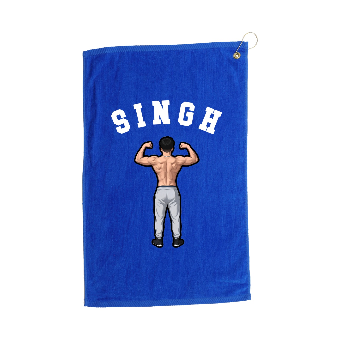 Golf Towel — Classic in Royal