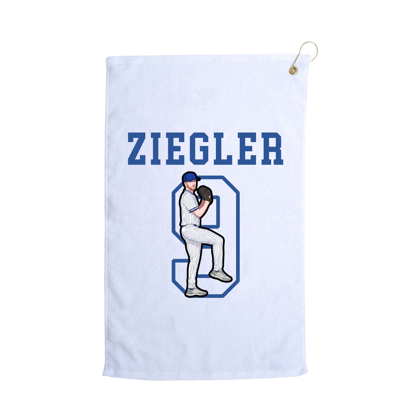Golf Towel — Shirsey in White