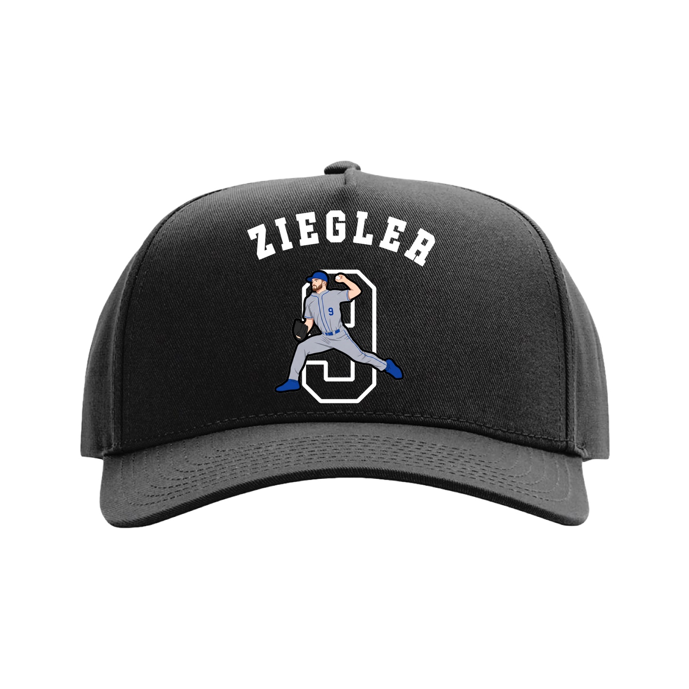 Full Fabric Five-Panel Champ Cap