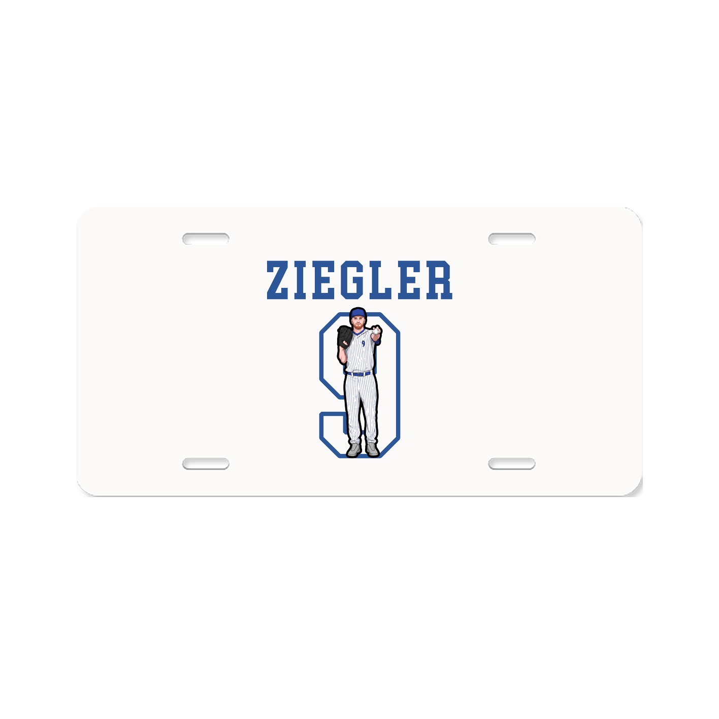 License Plate — Shirsey in Classic