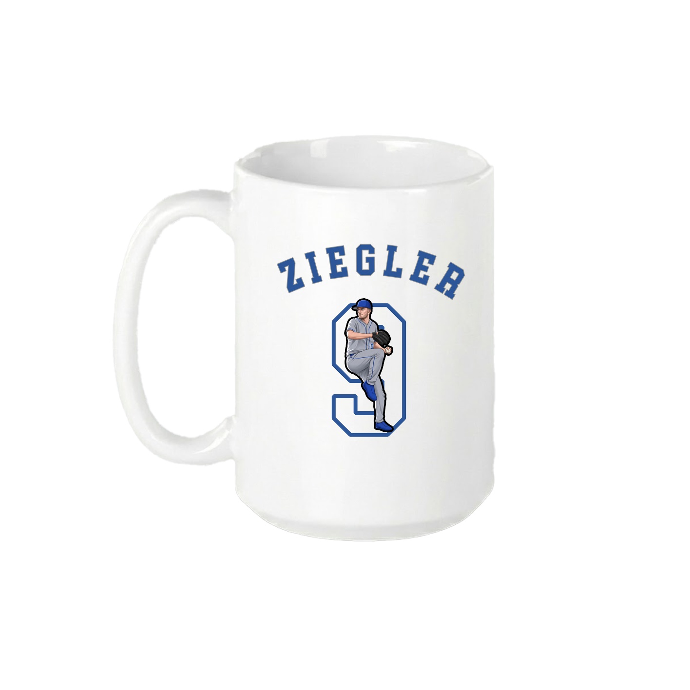 15oz Coffee Mug — Shirsey Arch in White