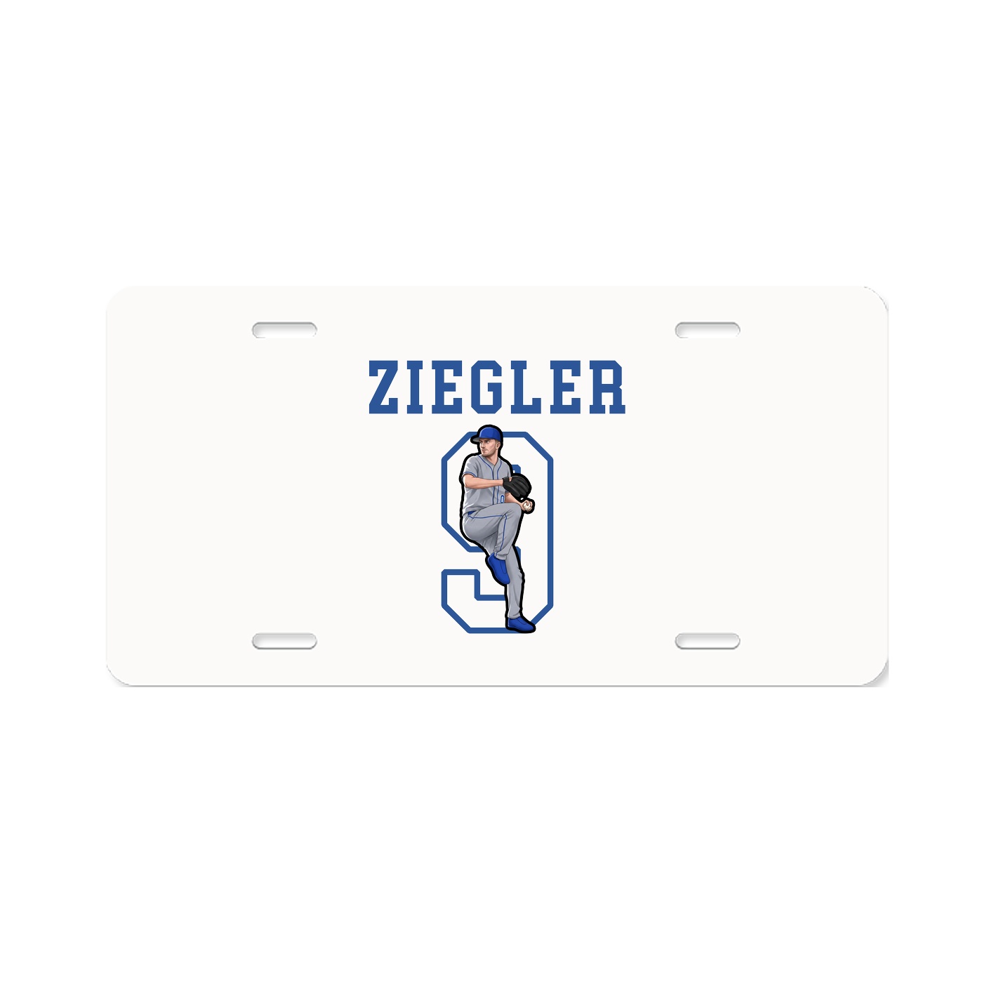 License Plate — Shirsey in Classic