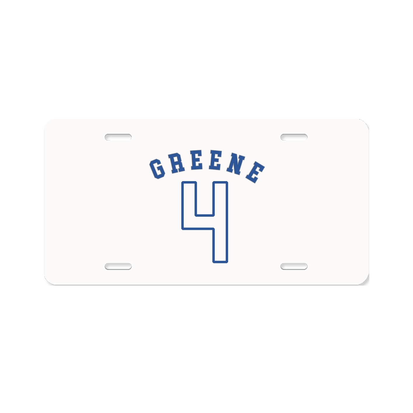 License Plate — Shirsey Arch in Classic