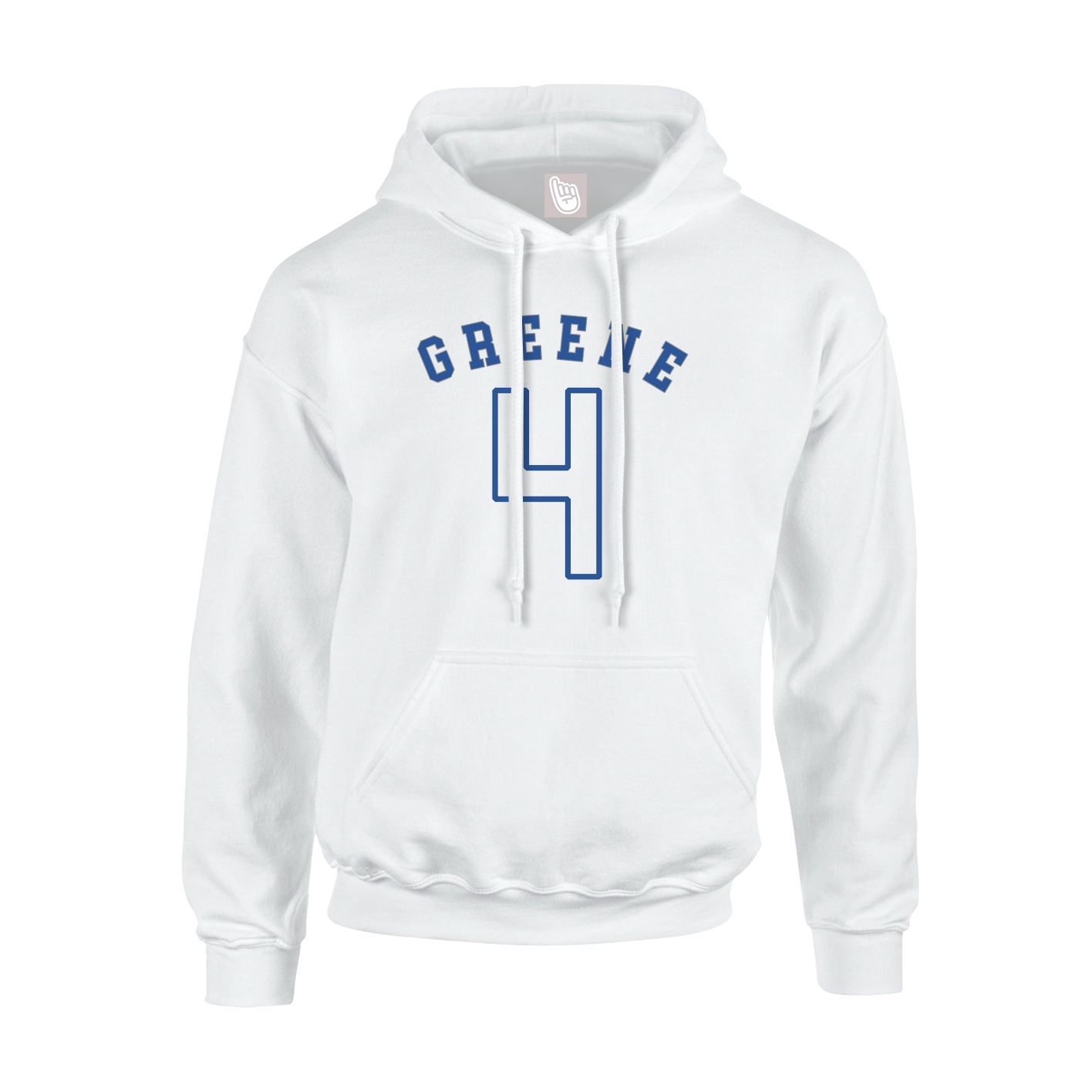 Hoodie — Shirsey Arch in White