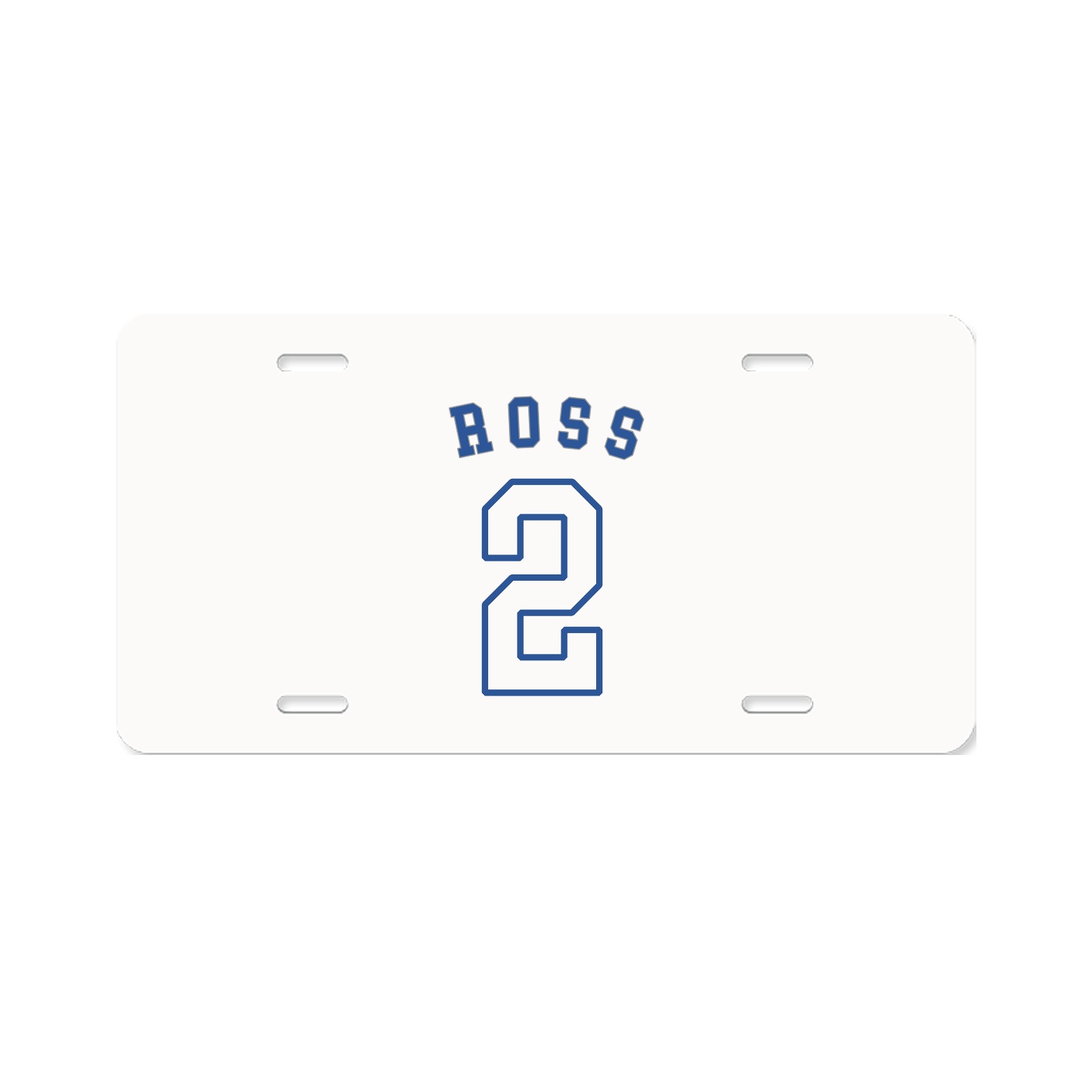 License Plate — Shirsey Arch in Classic