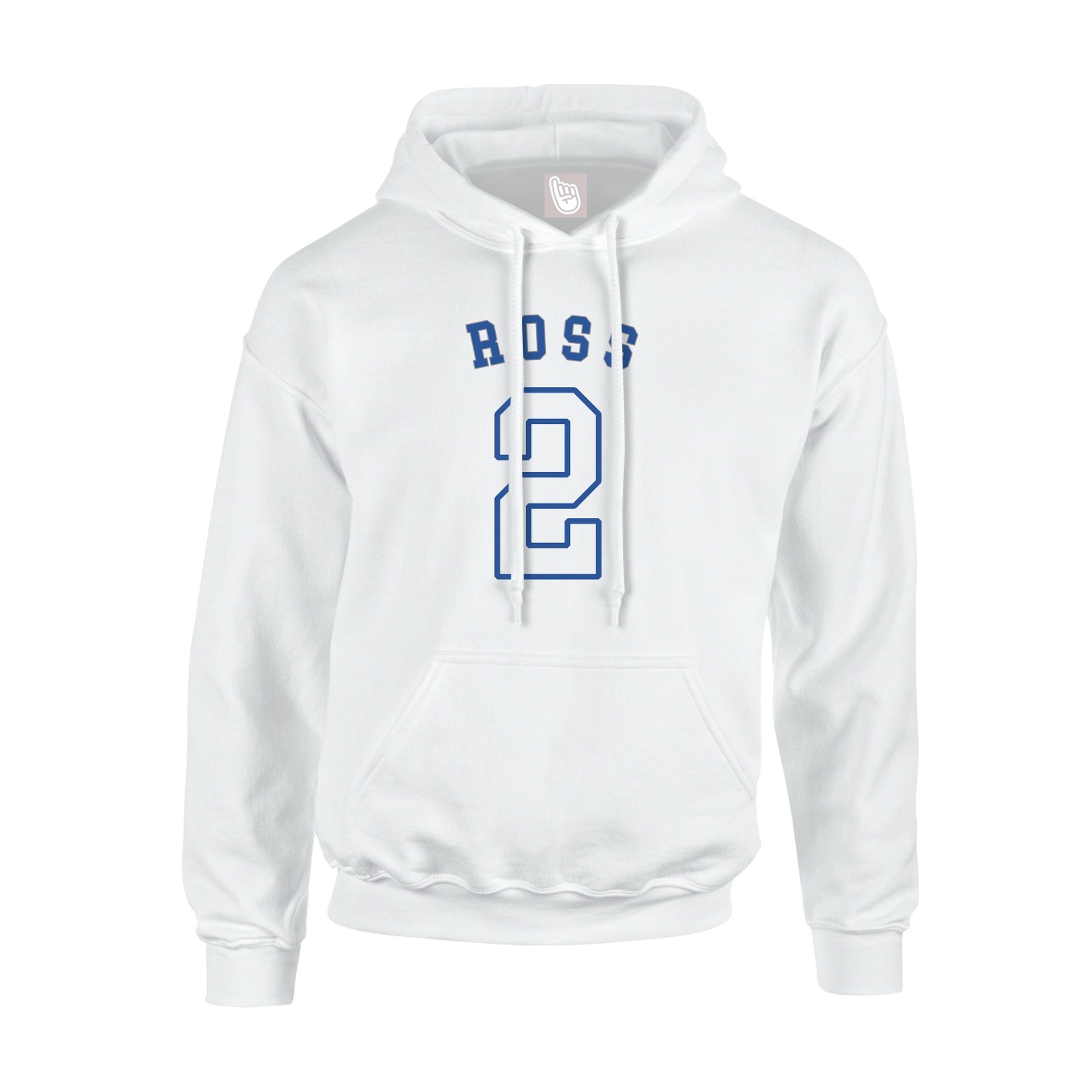 Hoodie — Shirsey Arch in White