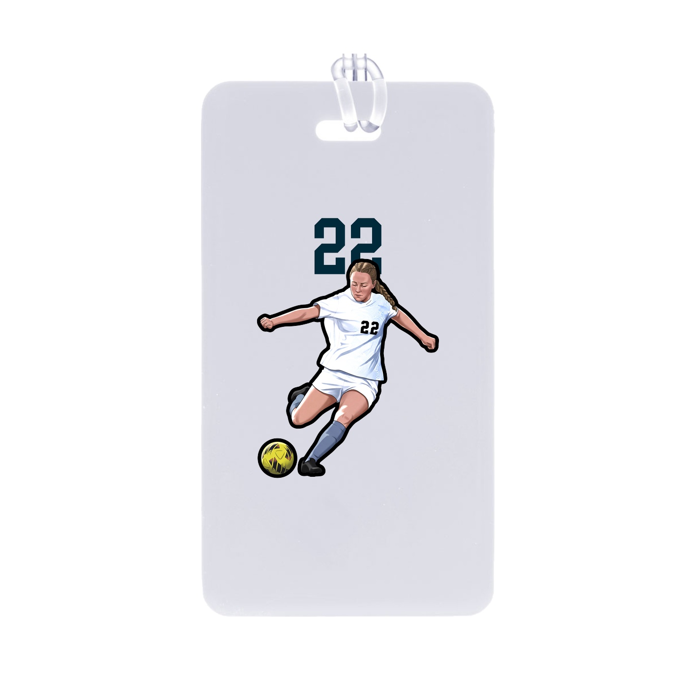 Bag Tag — Number Top in Classic