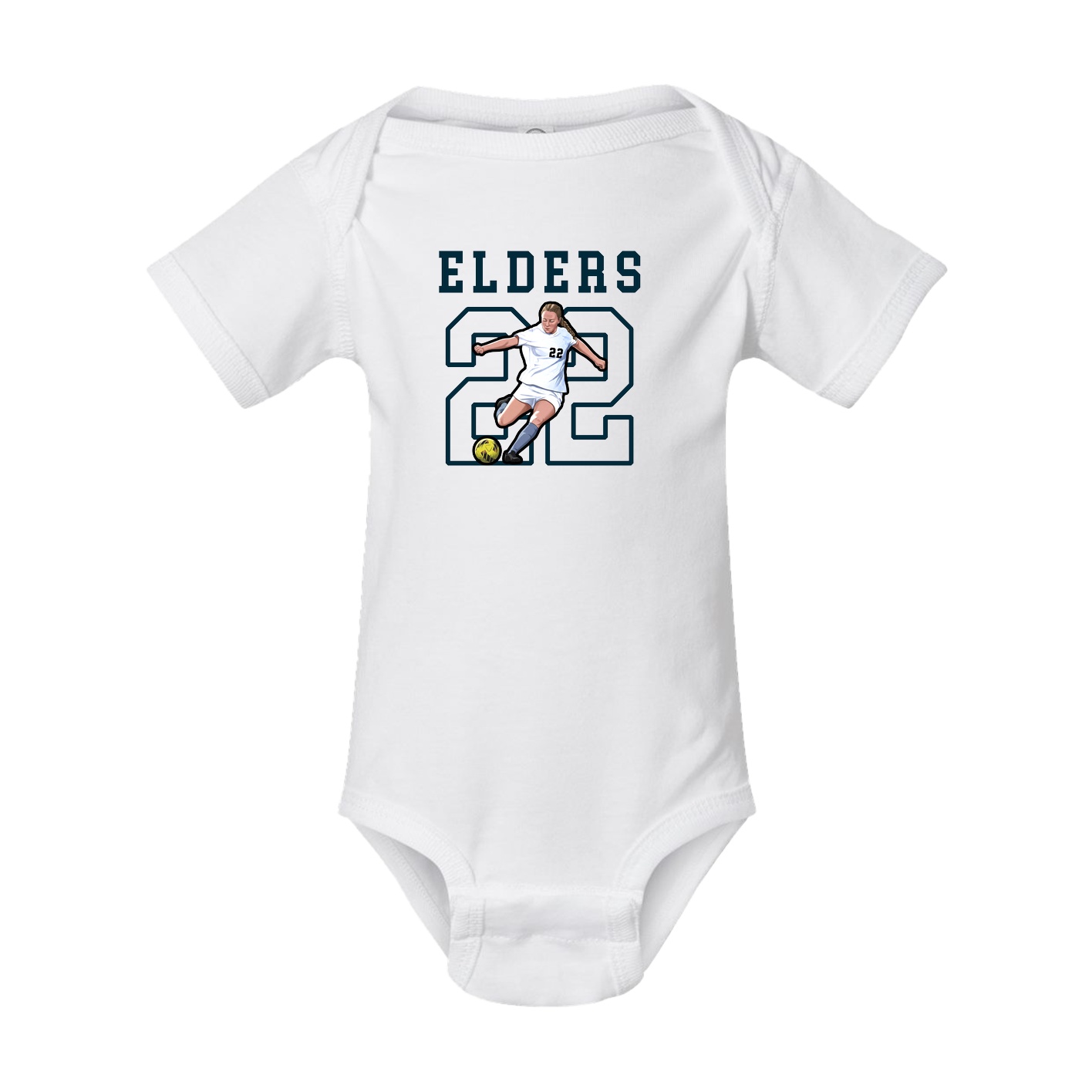 Baby Onesie — Shirsey in White