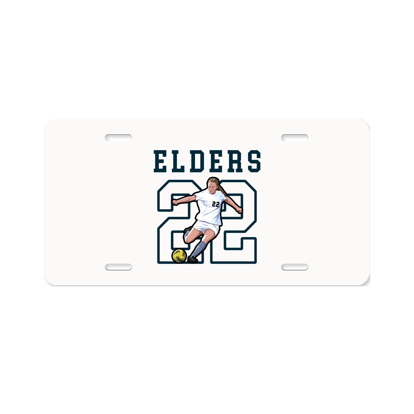 License Plate — Shirsey in Classic